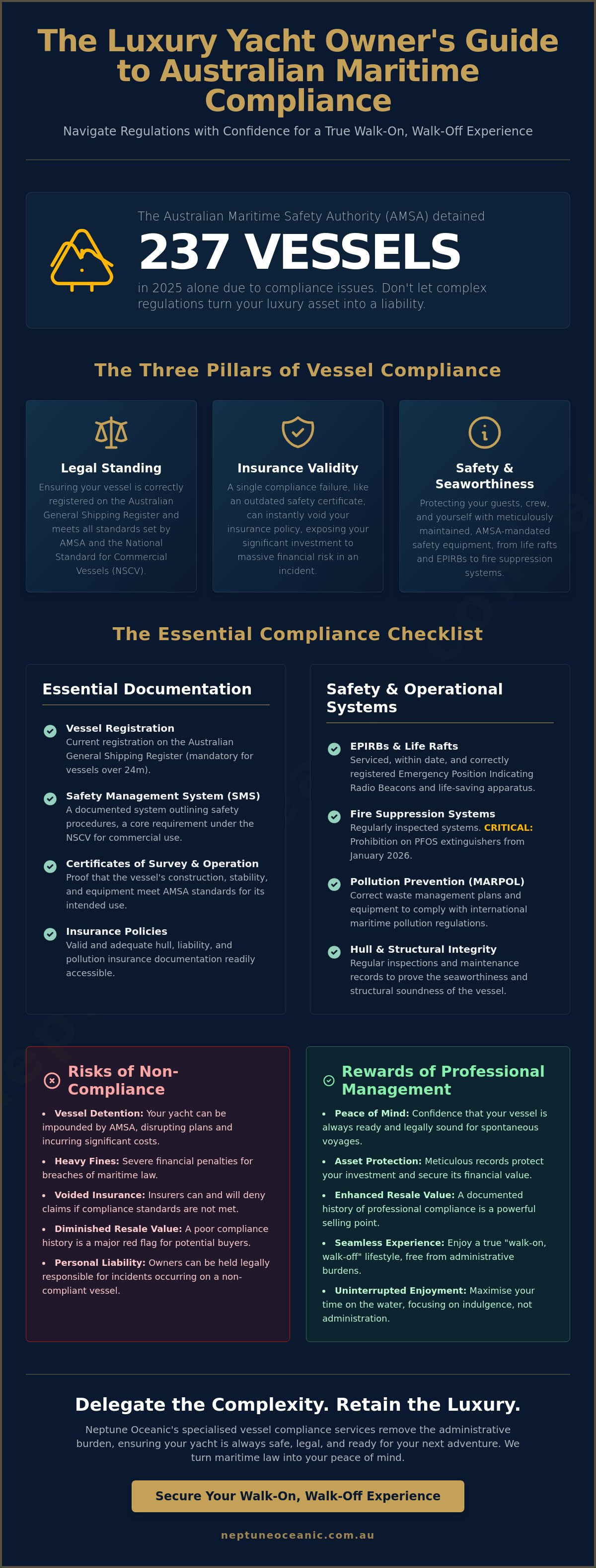 Vessel compliance services