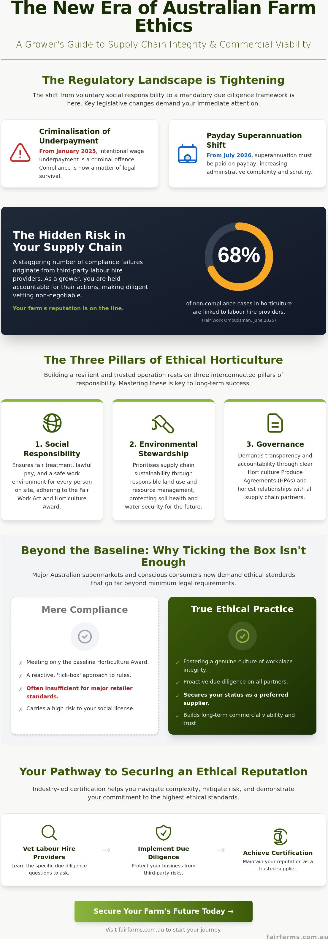 Grower and supply chain ethics