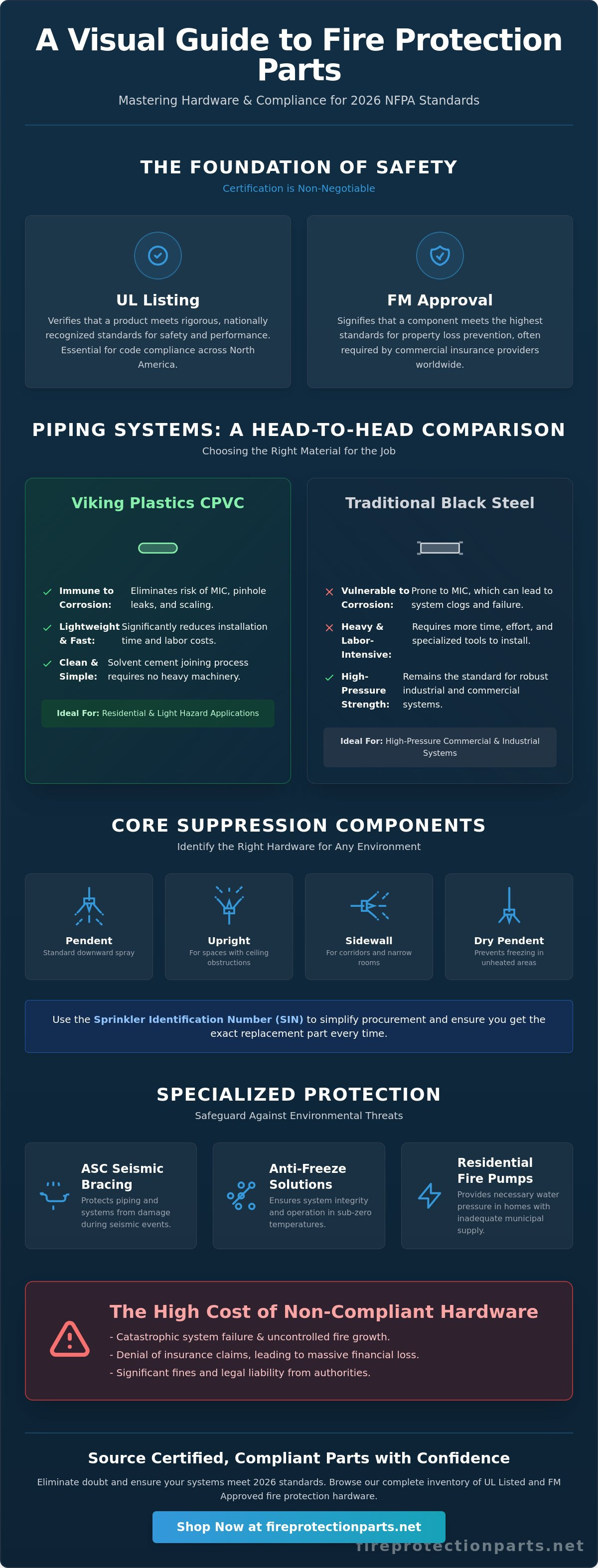Complete guide to Fire Protection Parts