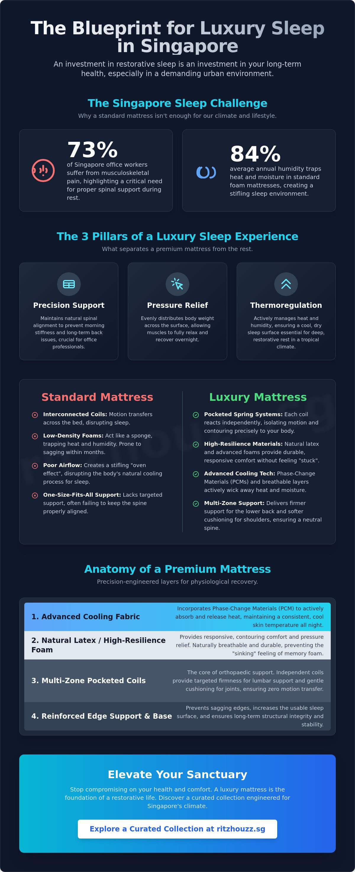 Luxury mattress Singapore