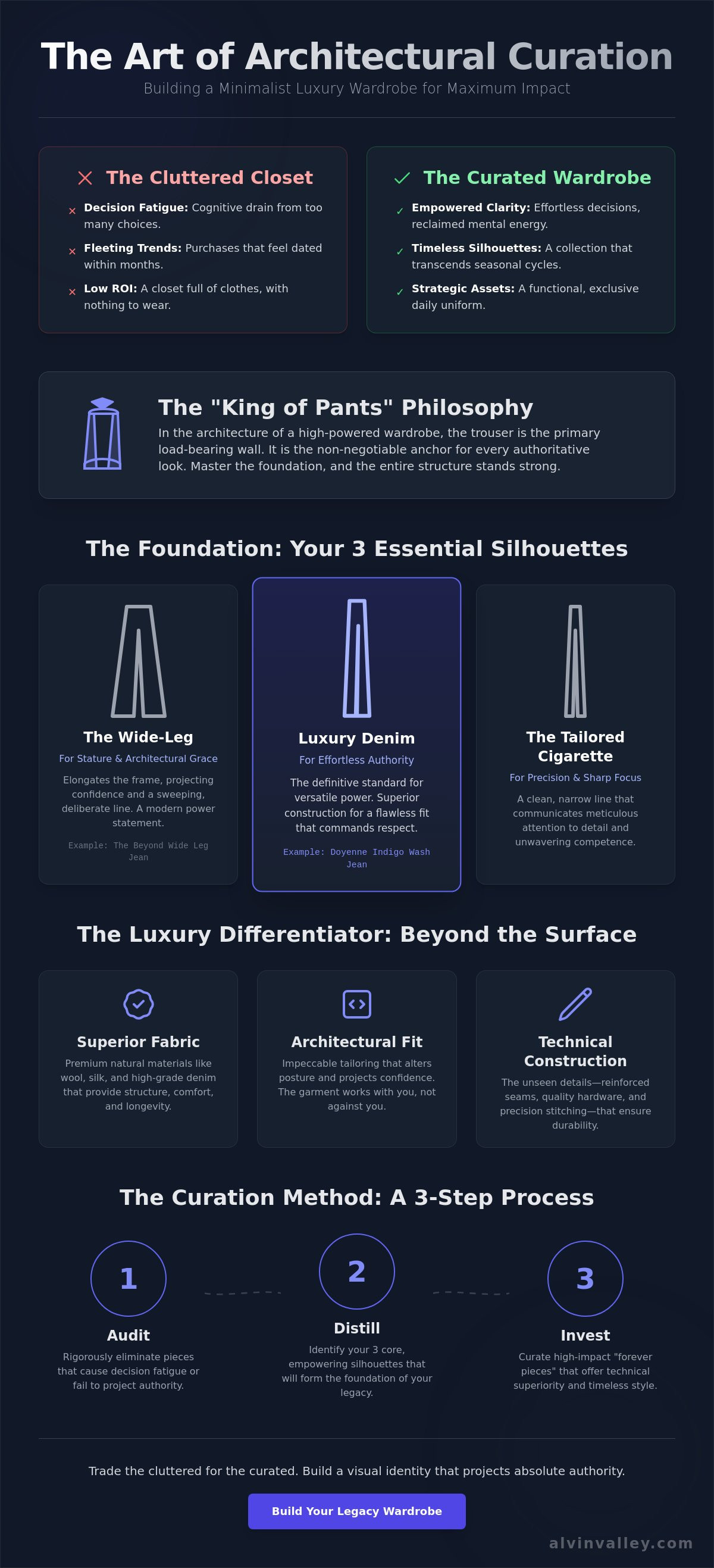 How to create a minimalist luxury wardrobe