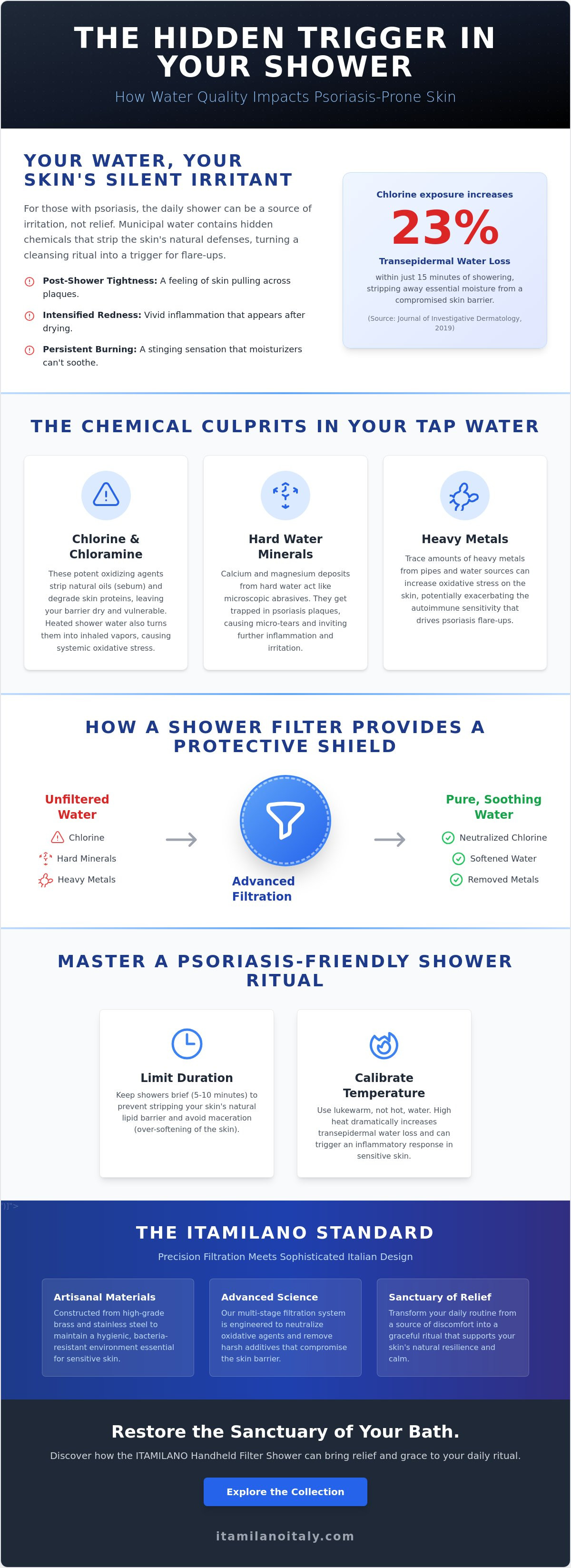 Can a shower filter help with psoriasis