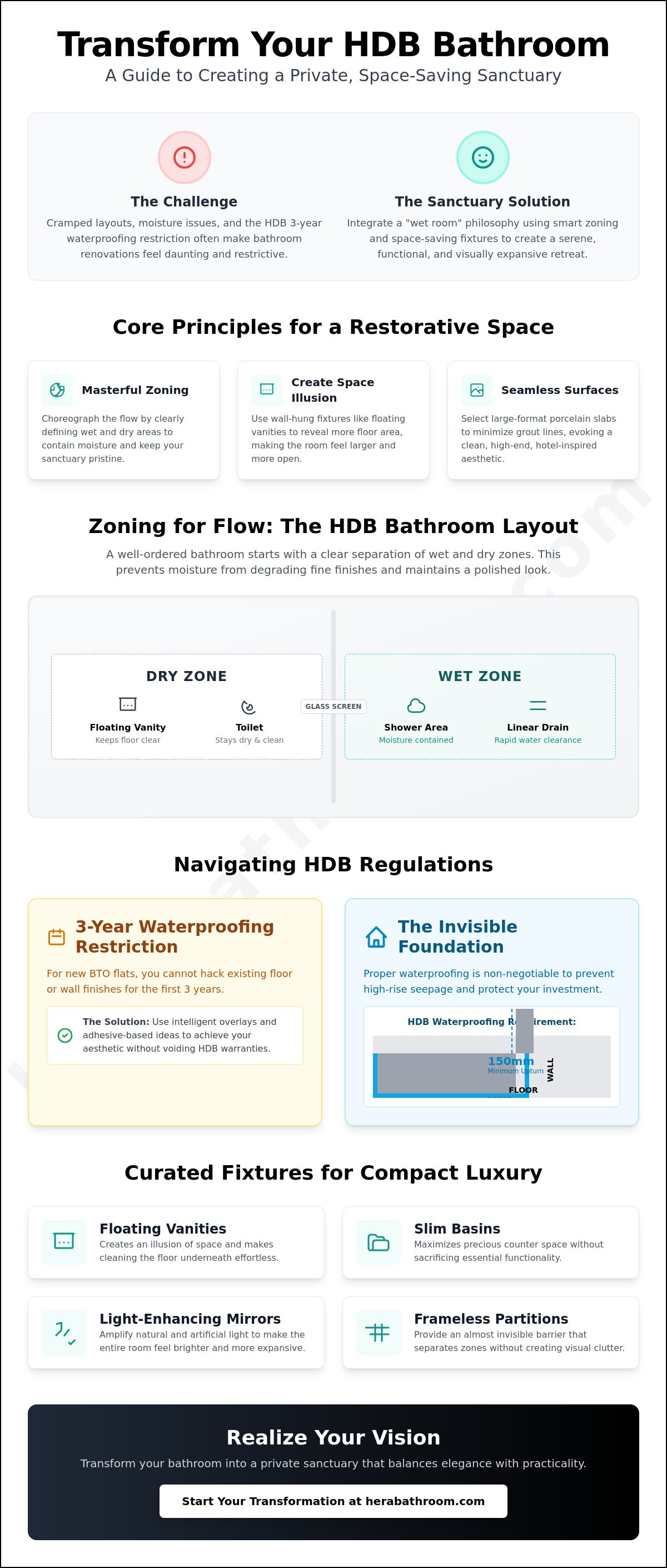 Space saving bathroom ideas for hdb