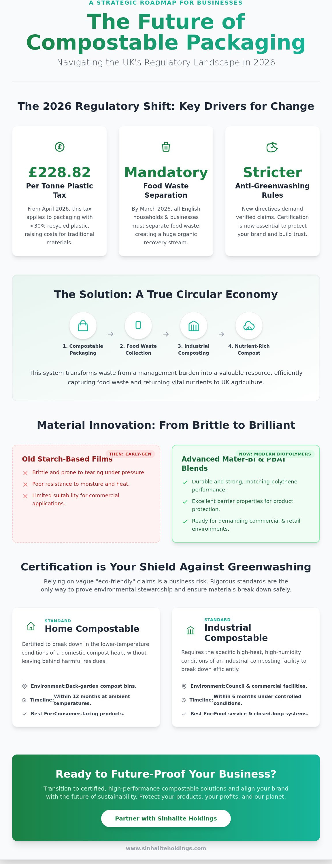 Future of compostable food packaging uk