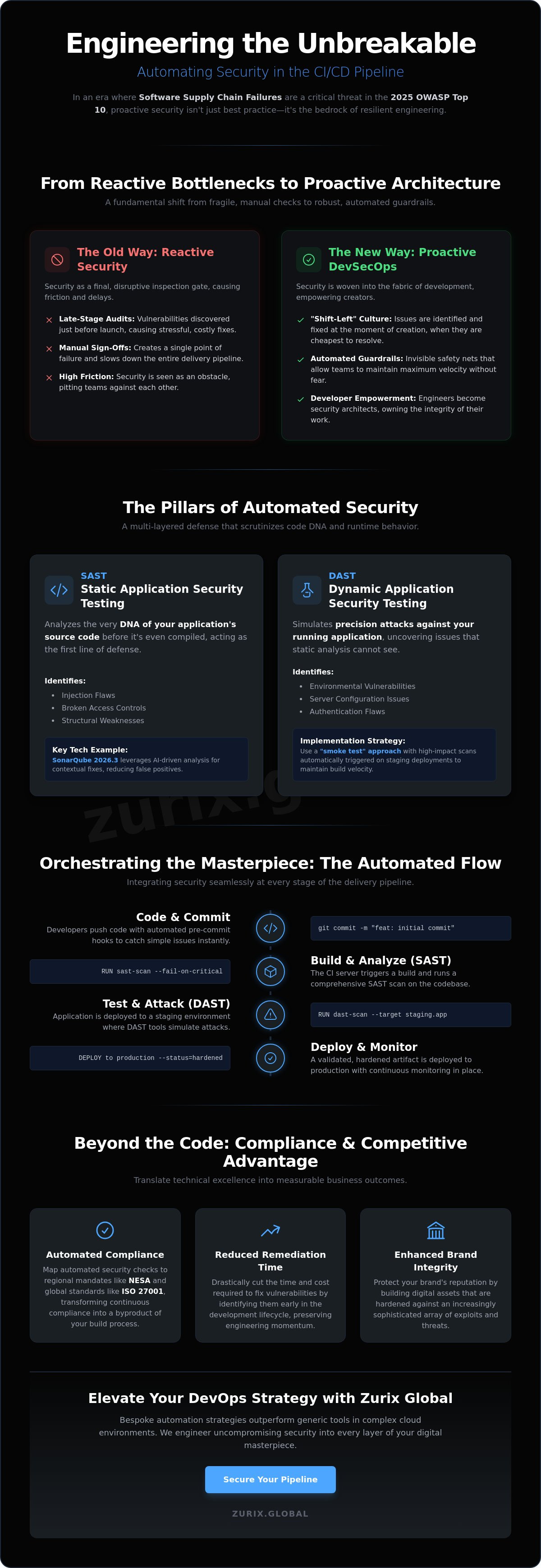 Automating security in the ci/cd pipeline