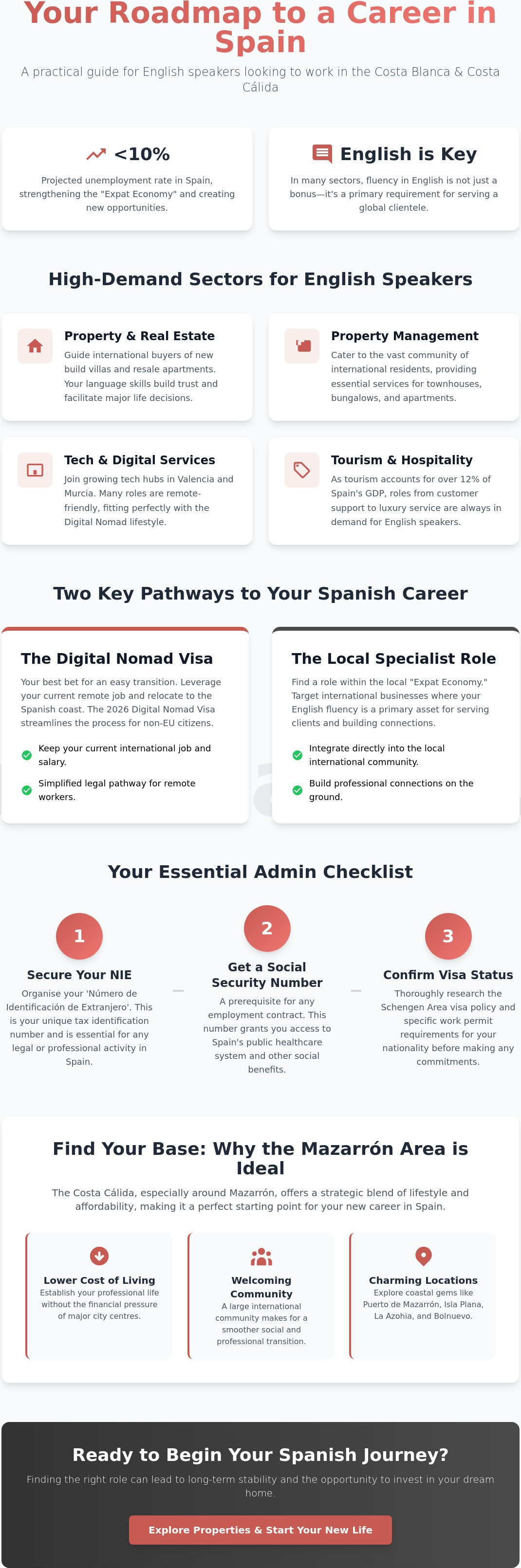 How to find job in Spain if you don't speak Spanish