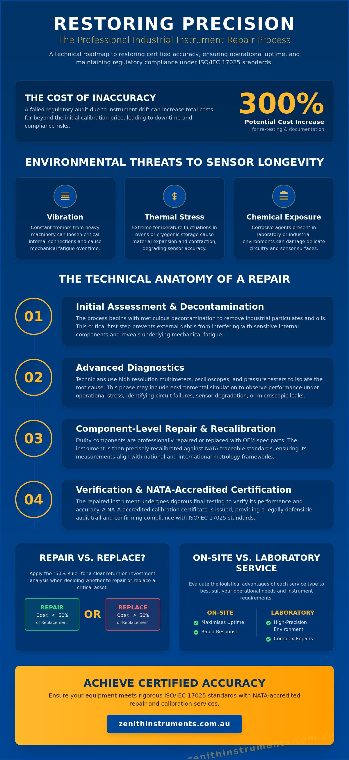 Industrial instrument repair sydney