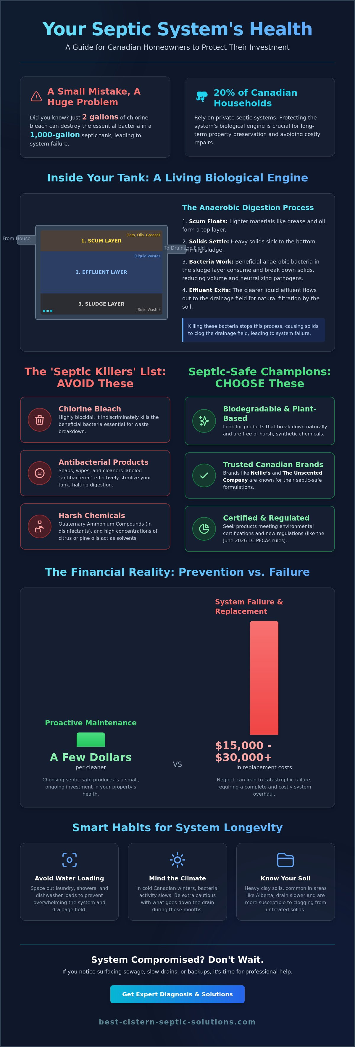 Septic safe cleaning products Canada