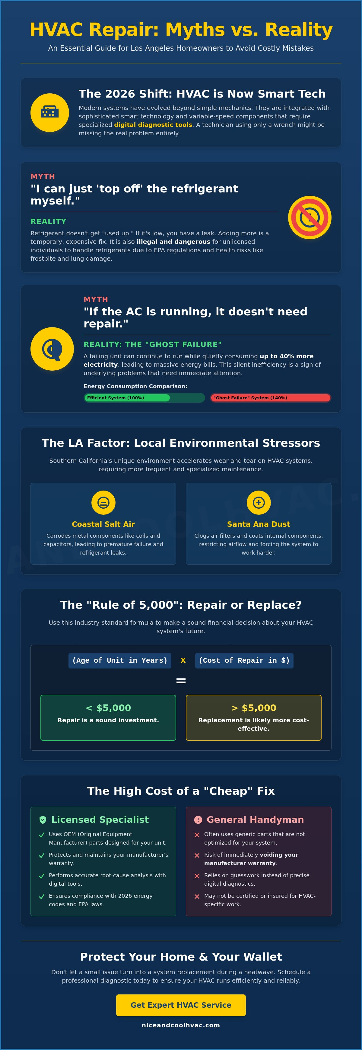 Hvac repair Los Angeles