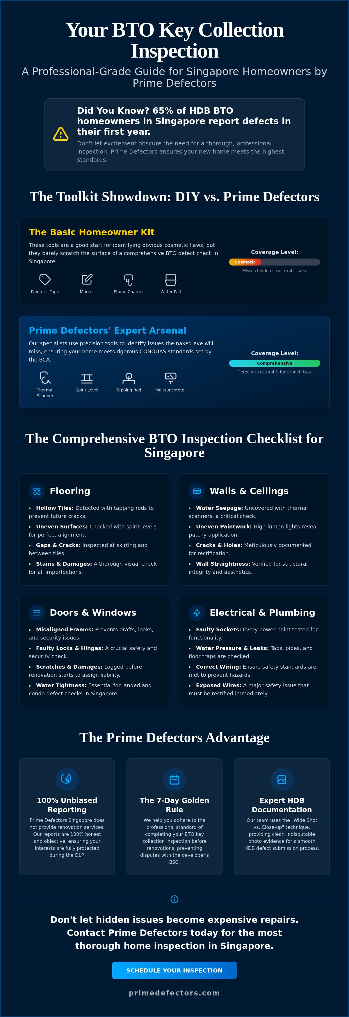 BTO key collection inspection