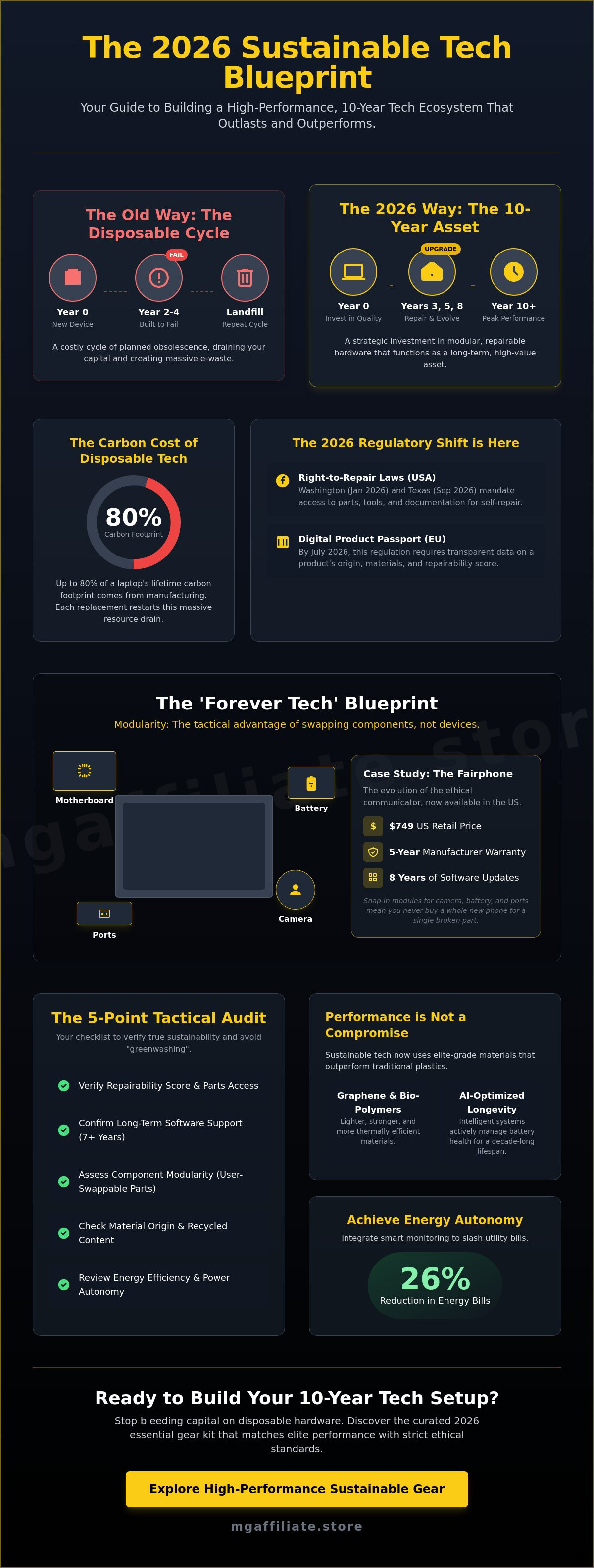 Sustainable tech gadgets