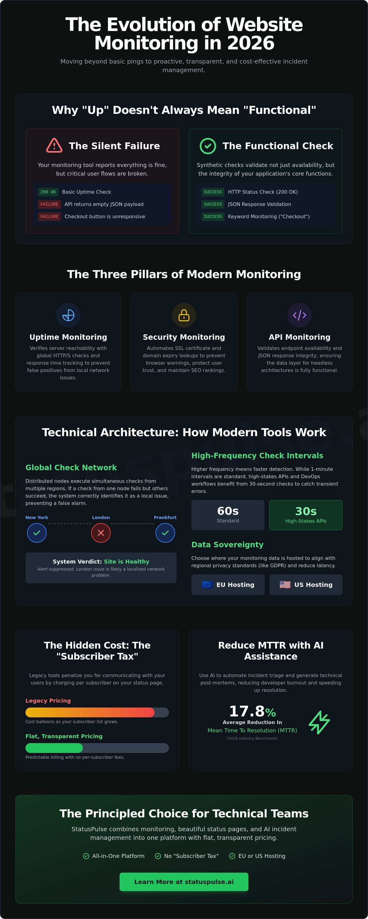 Website monitoring software