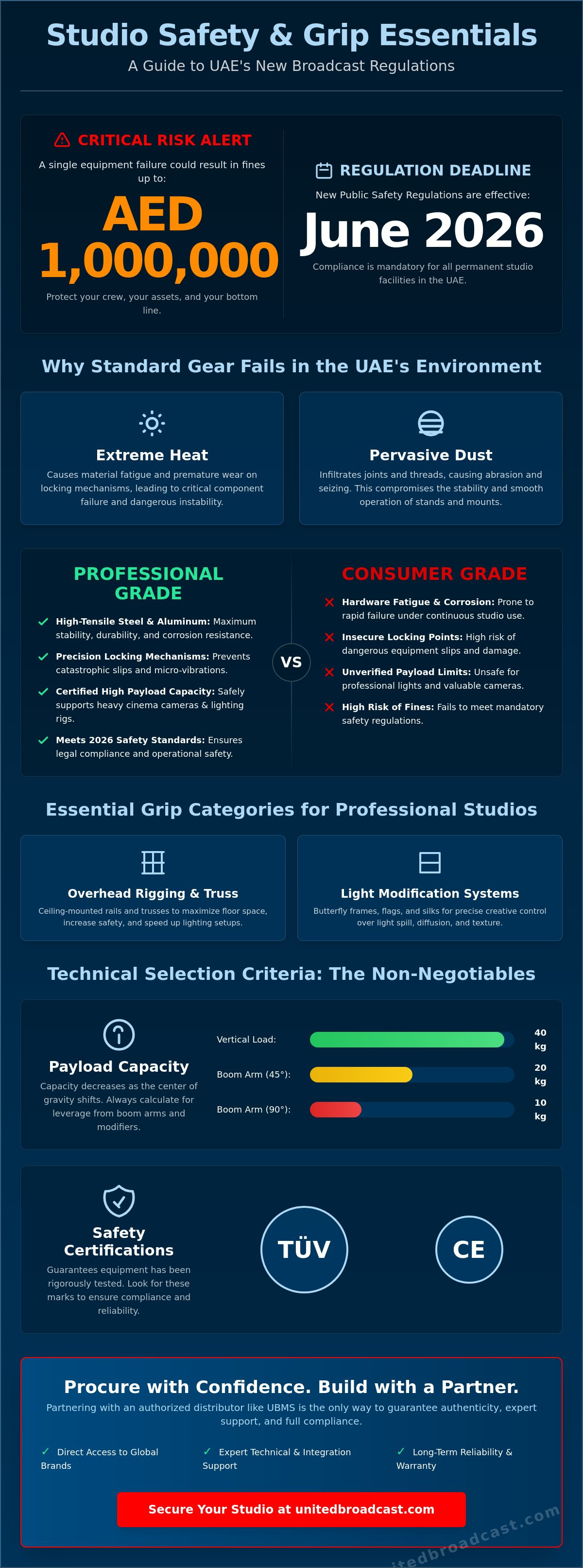 Professional grip equipment Dubai