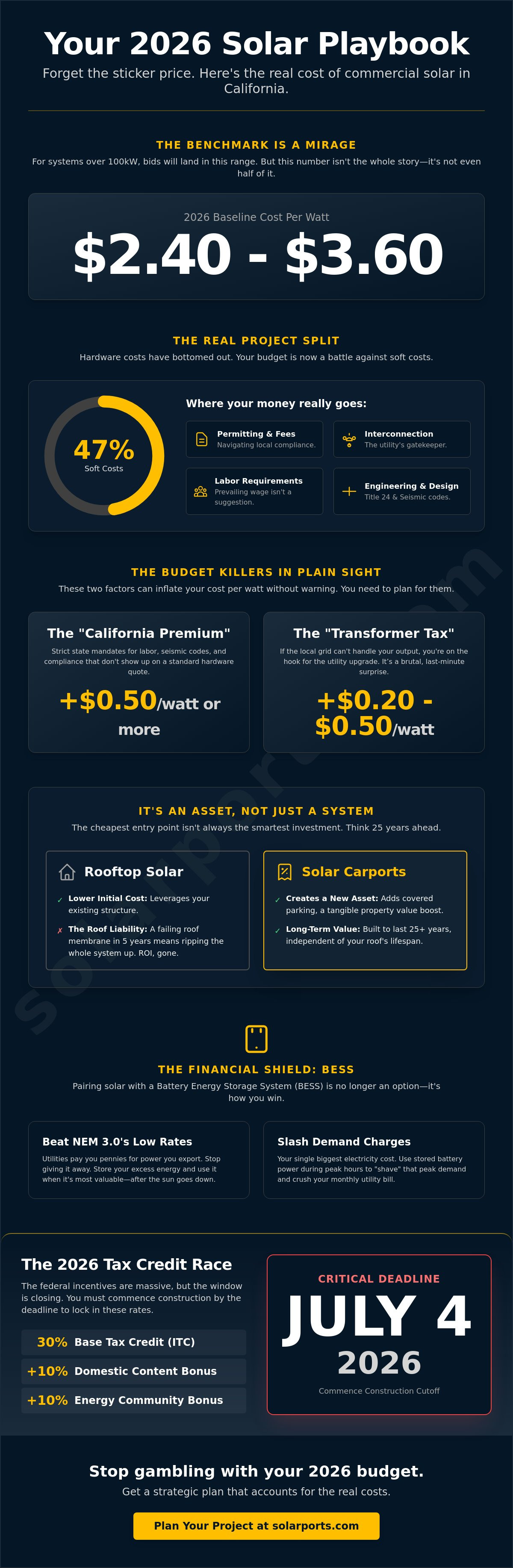 Commercial solar installation cost per watt