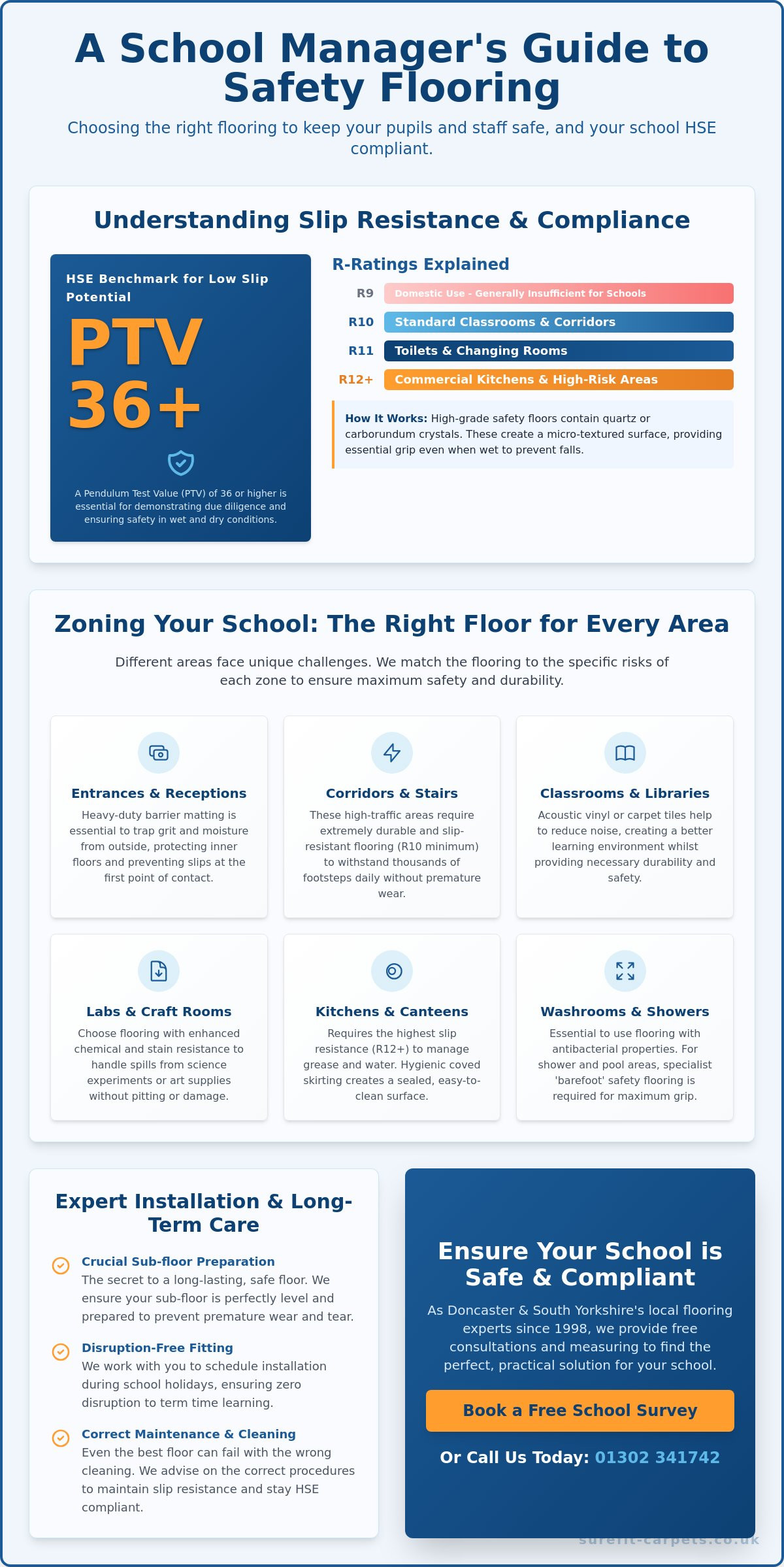 School safety flooring