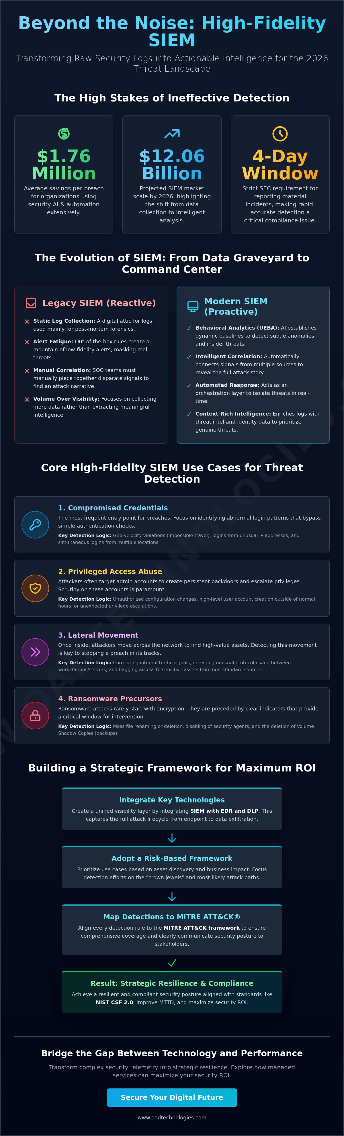Siem use cases for threat detection
