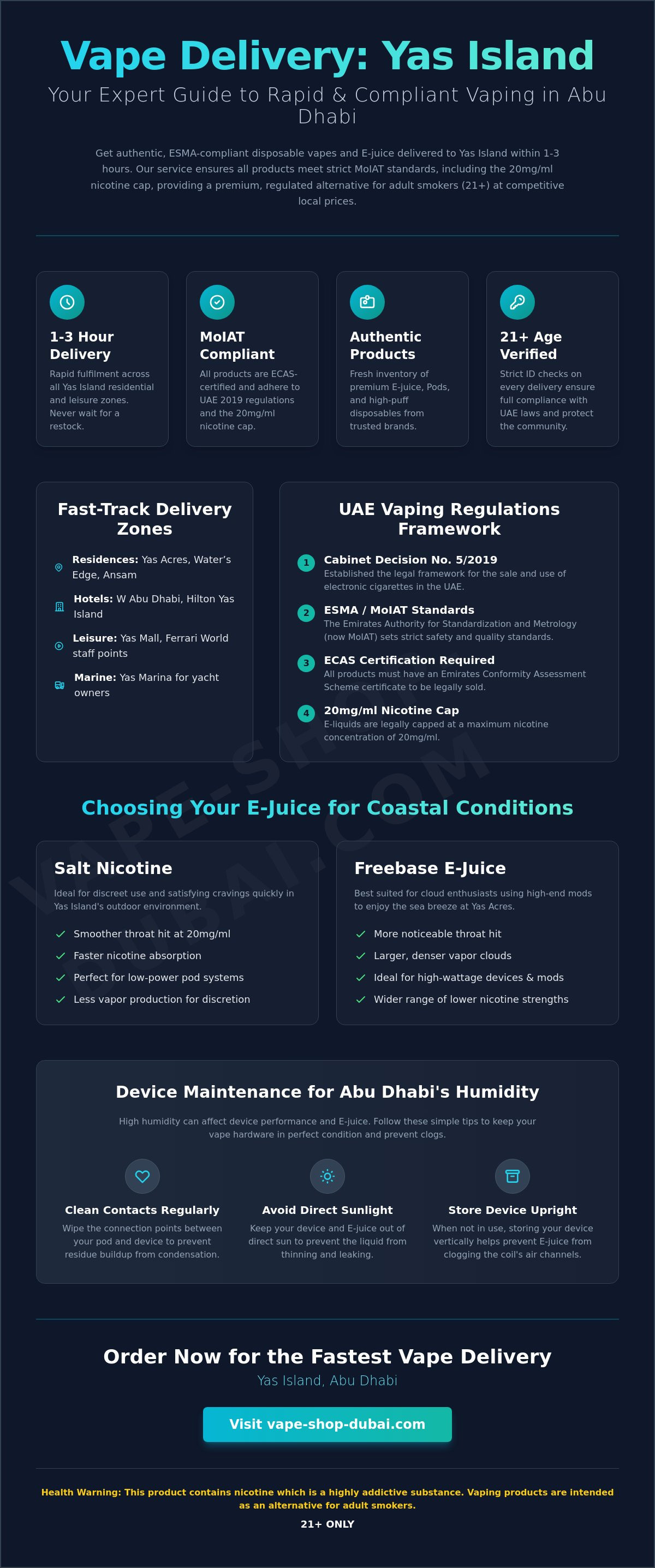 Vape delivery Yas Island Abu Dhabi