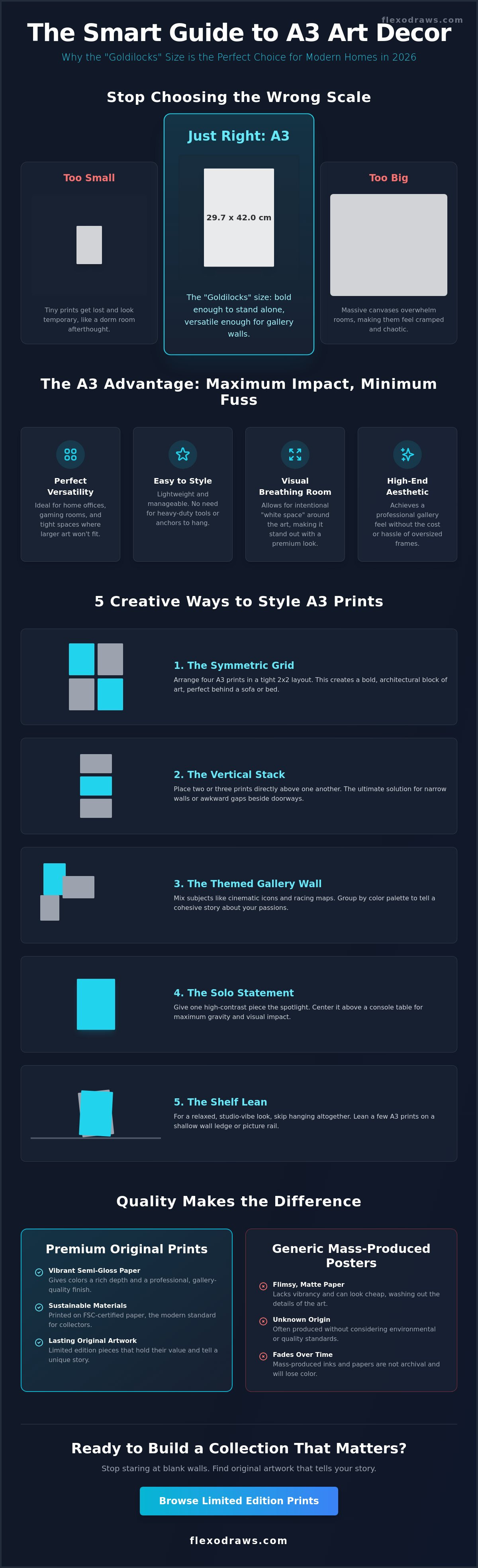 A3 art decor