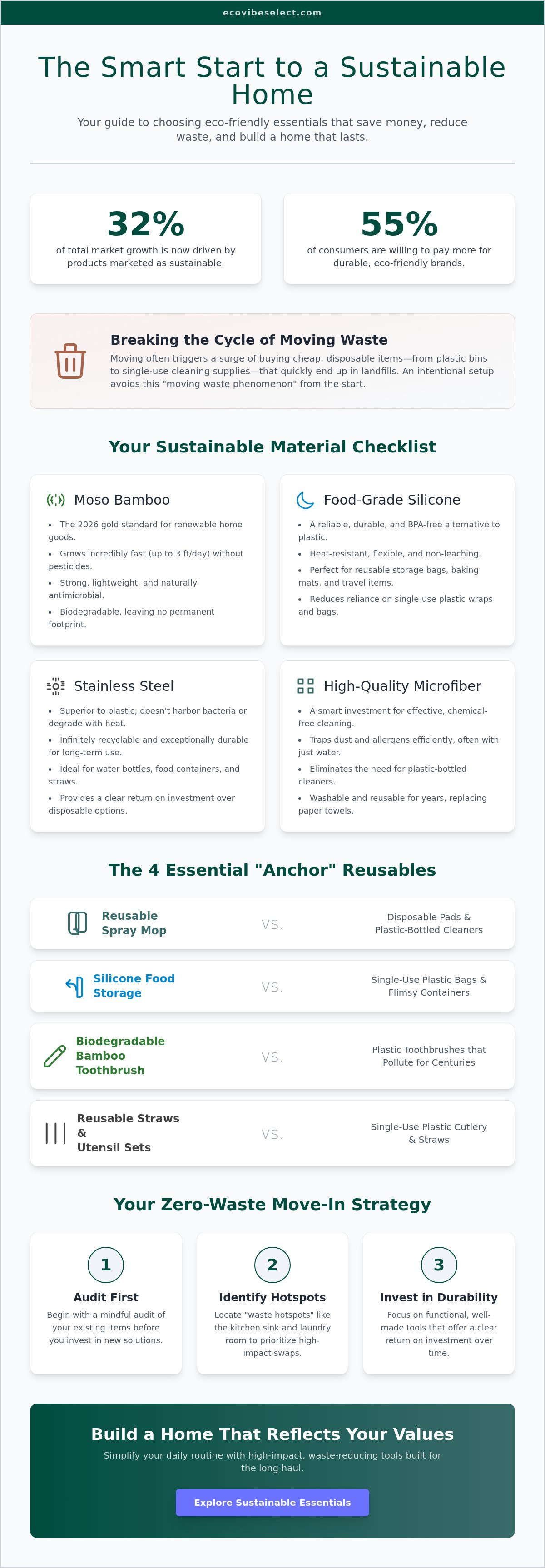 Eco-friendly new home essentials