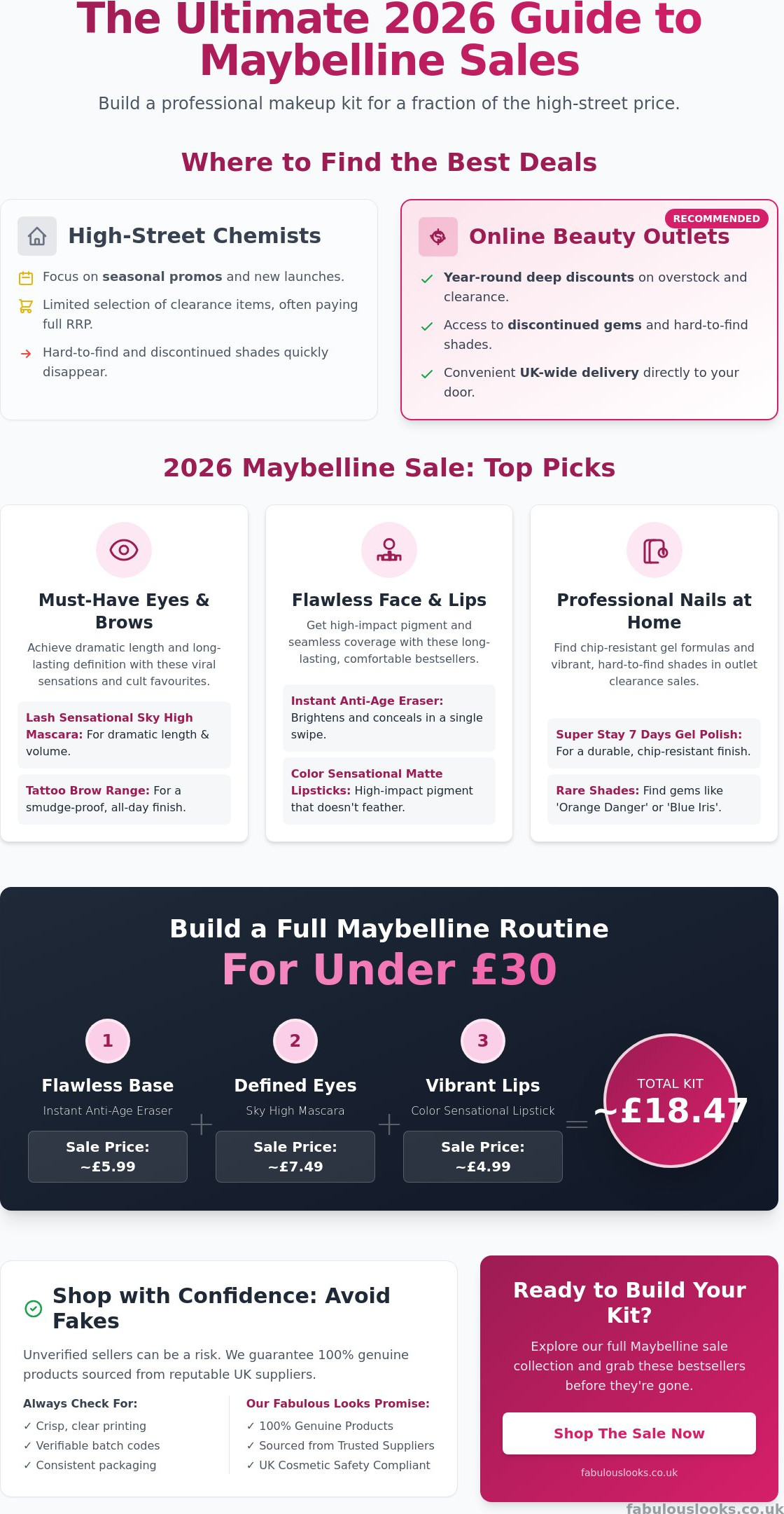 Maybelline makeup sale uk