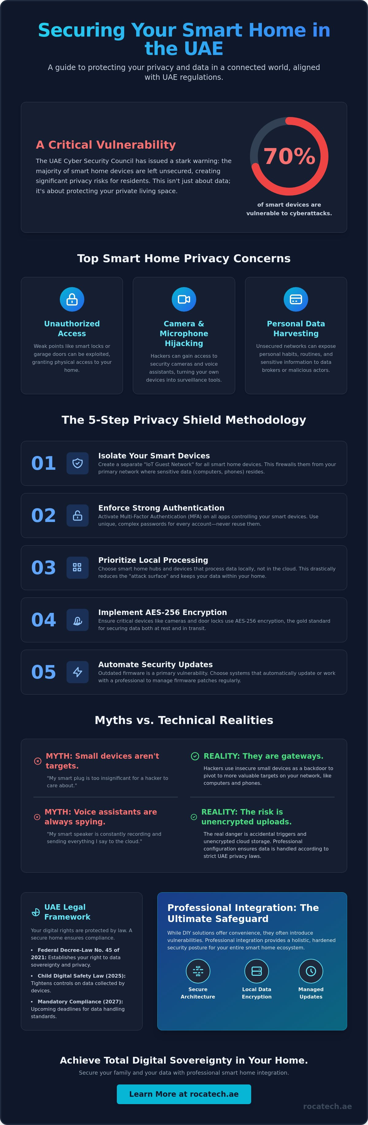 Smart home privacy concerns uae