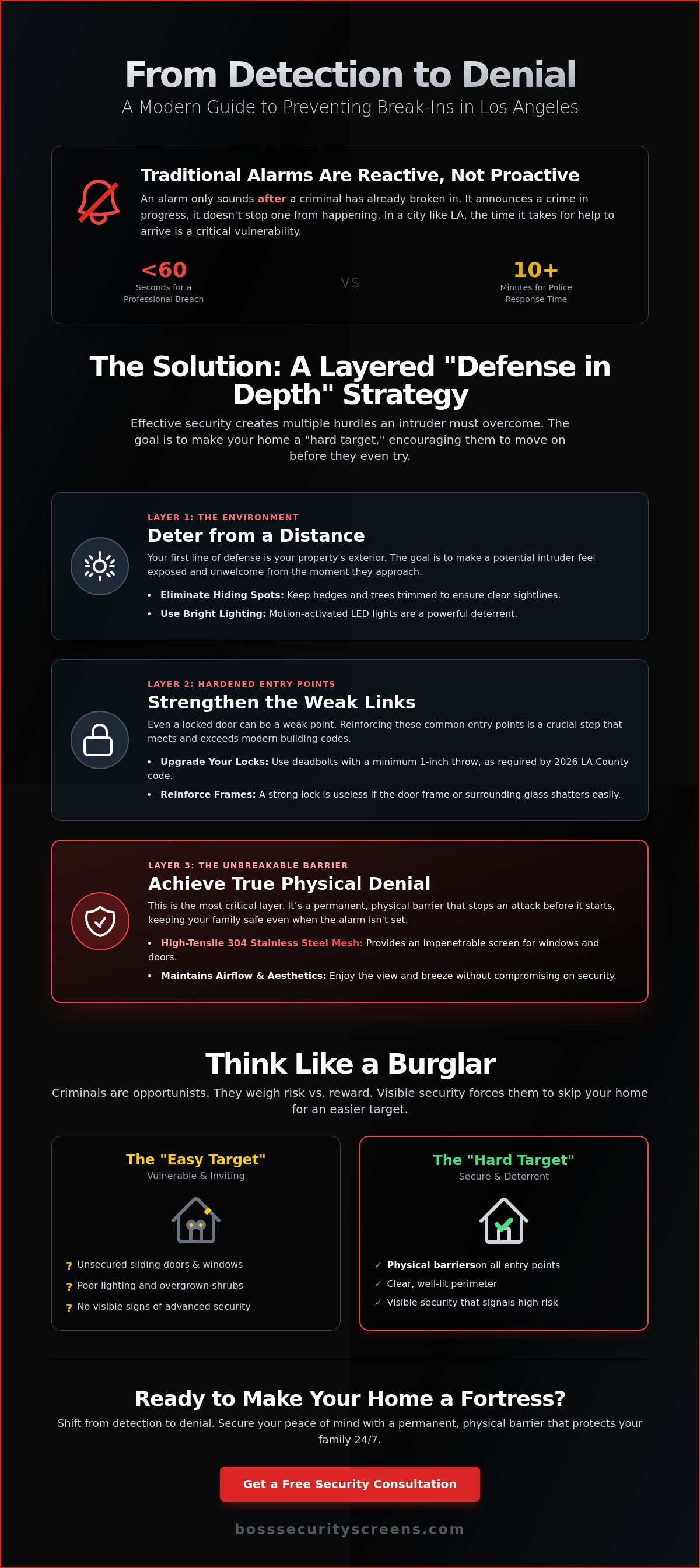 How to prevent break-ins Los Angeles
