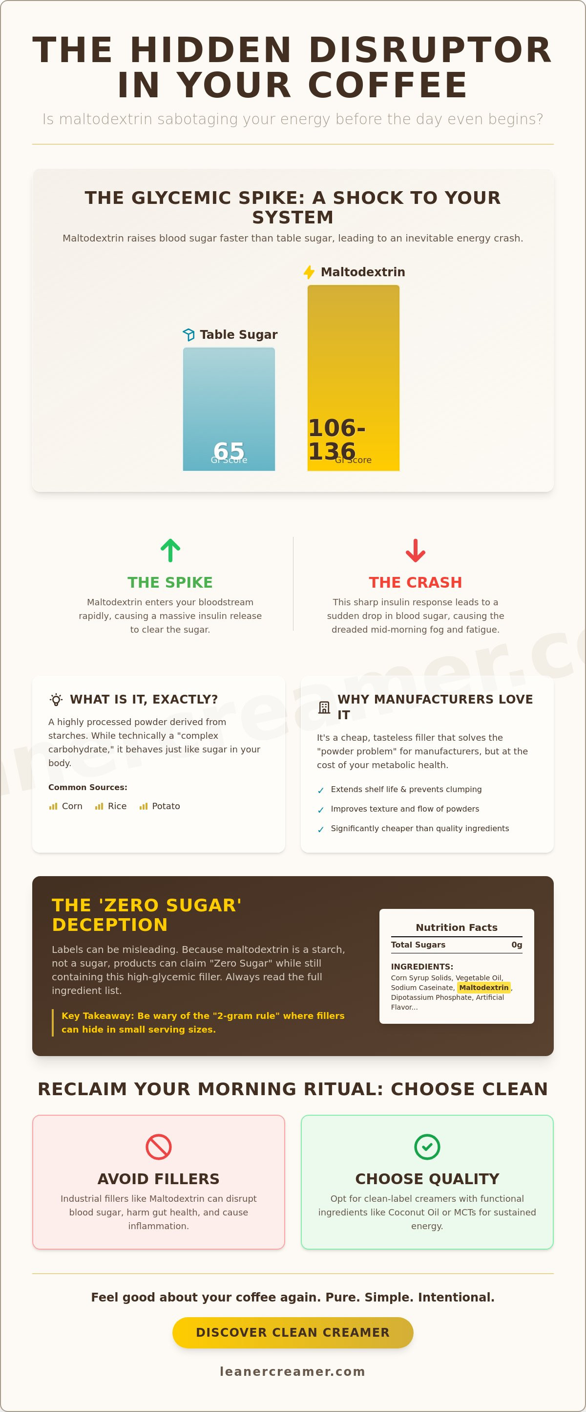Is maltodextrin bad in creamer