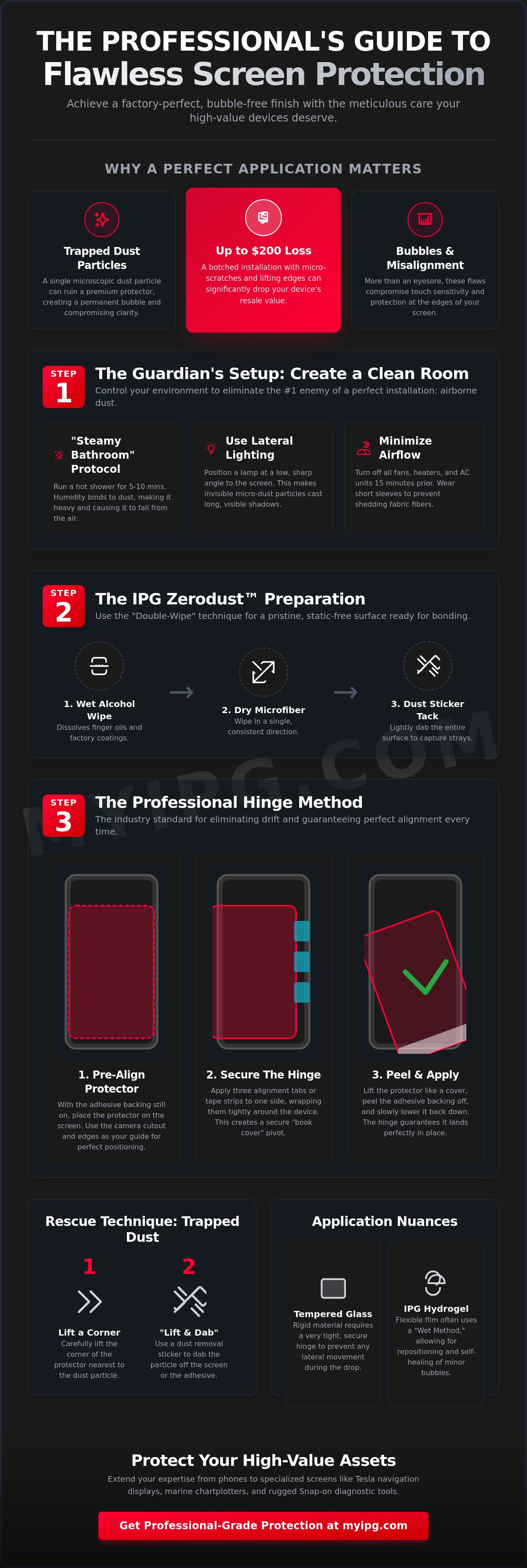 How to put a screen guard