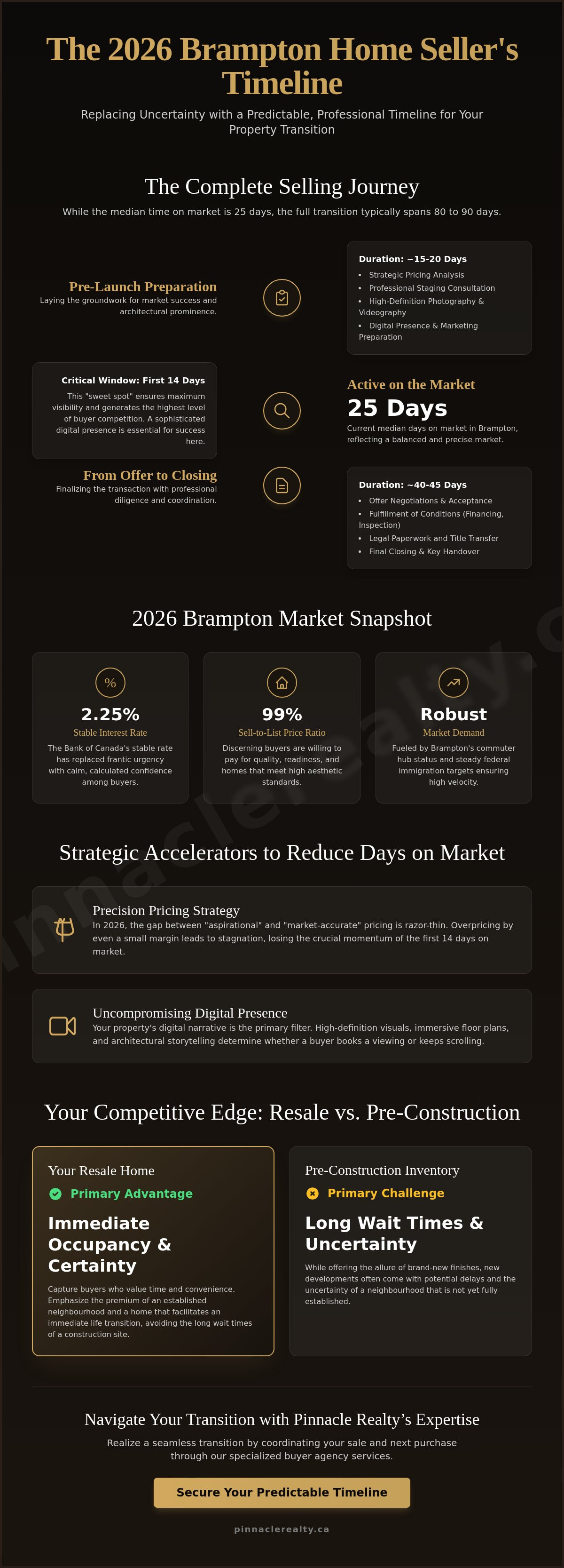 How long does it take to sell a house in Brampton