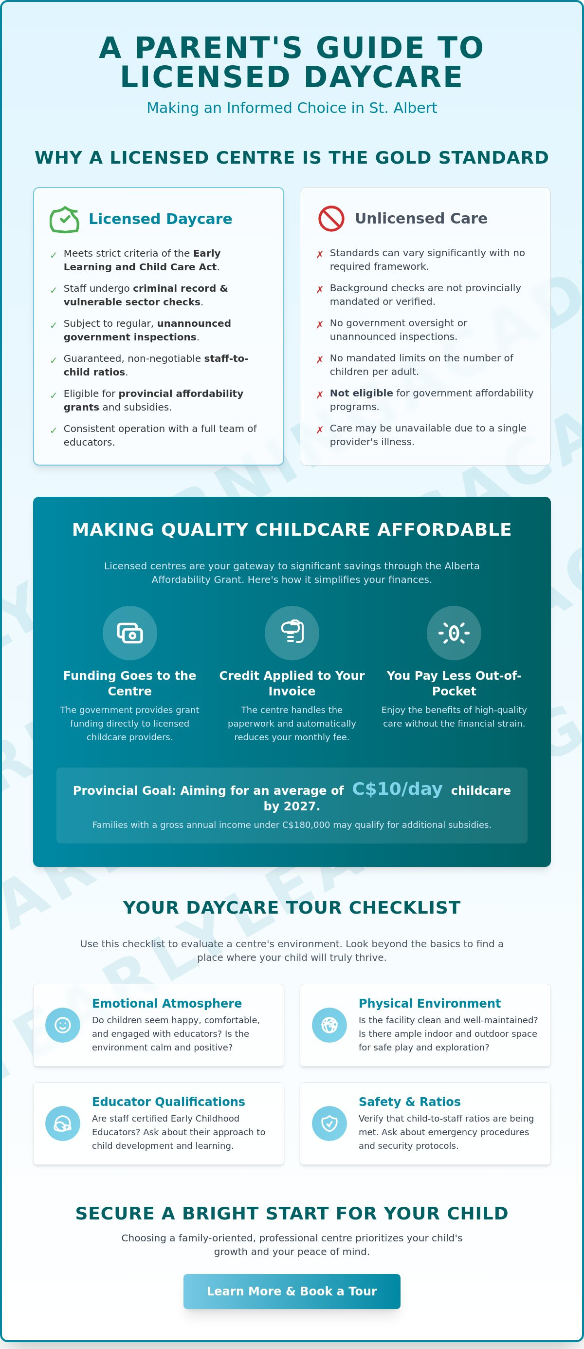 Licensed daycare St. Albert