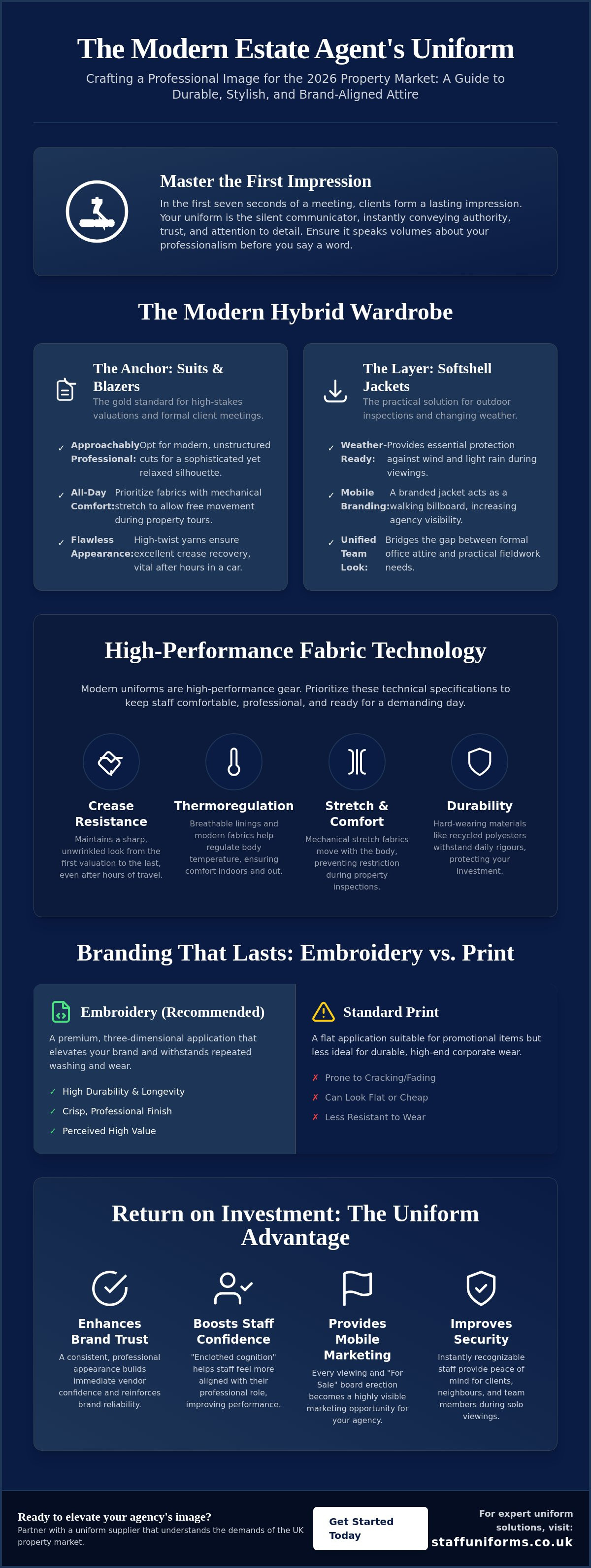Estate agent uniform suppliers
