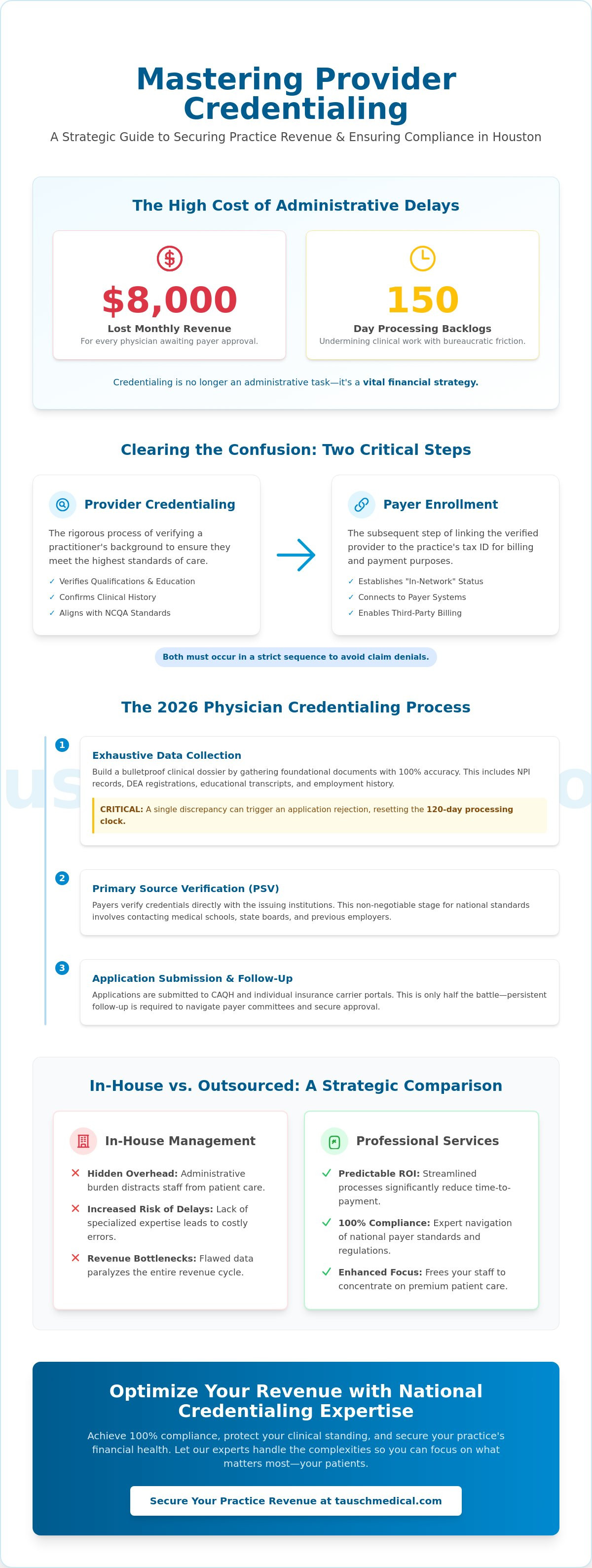 Provider credentialing Houston