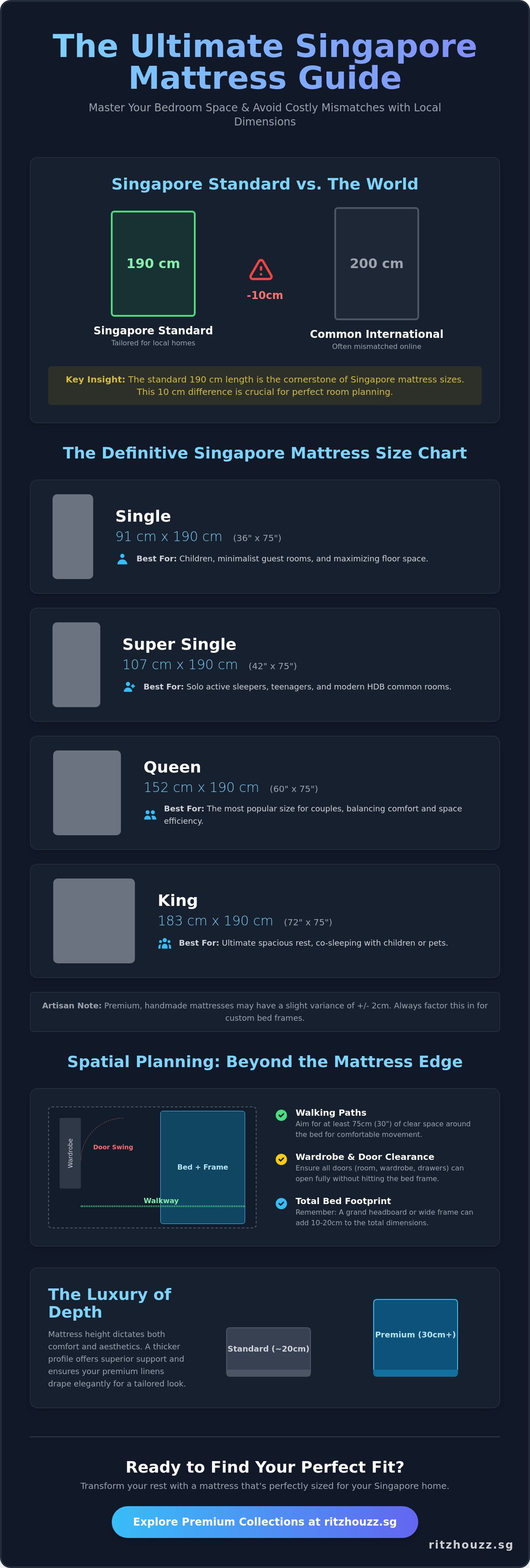 Mattress size singapore