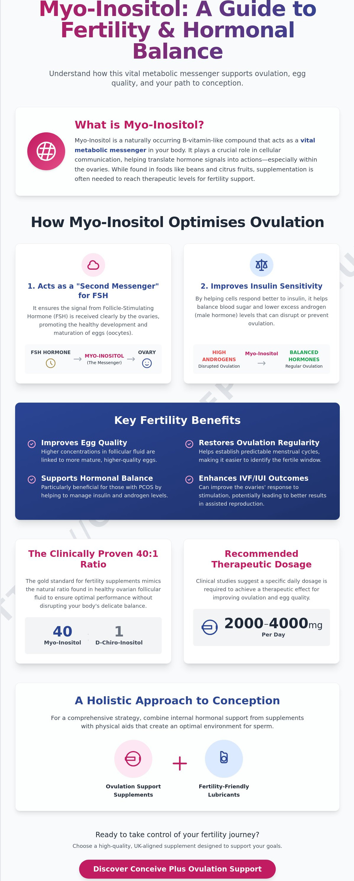 Myo-inositol for fertility UK