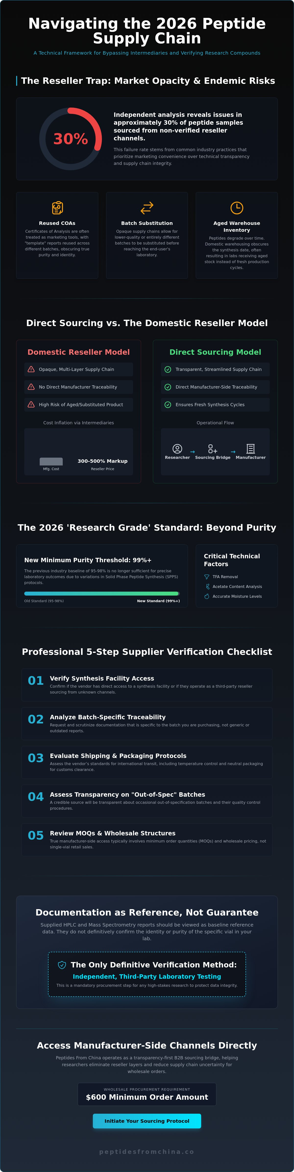 Peptide research supply