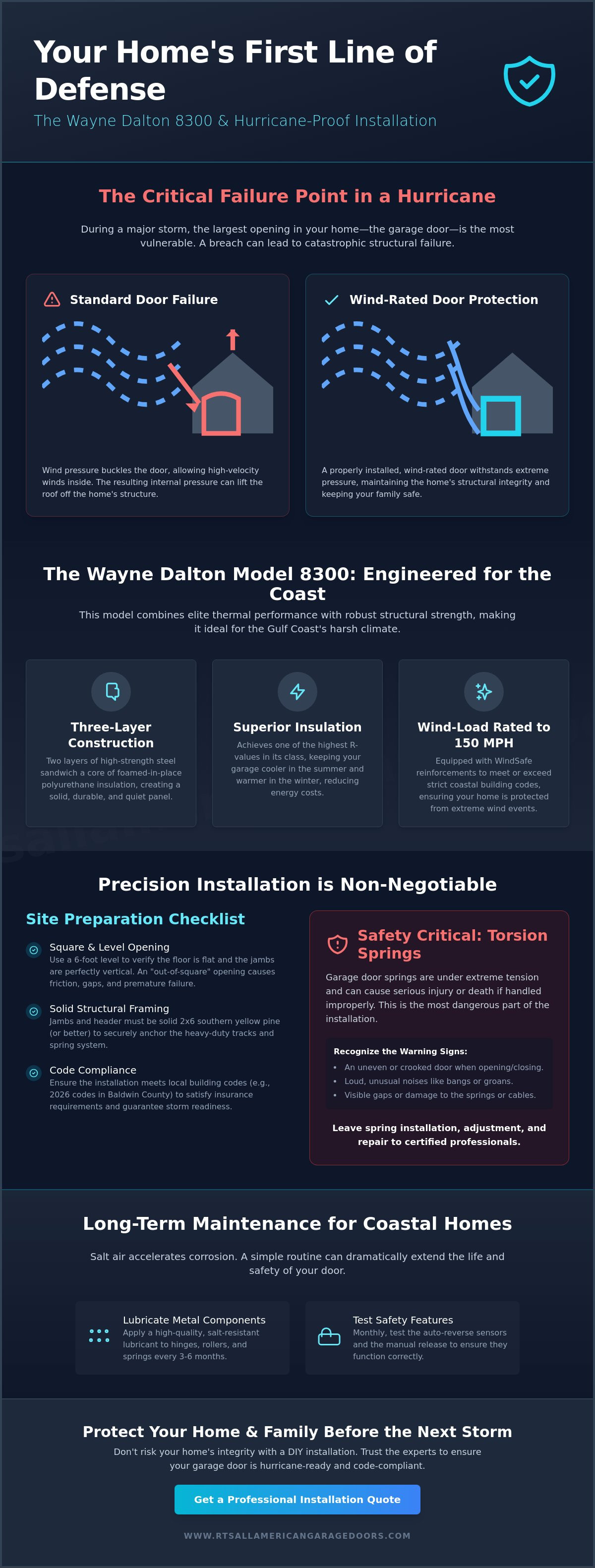 Wayne Dalton 8300 installation