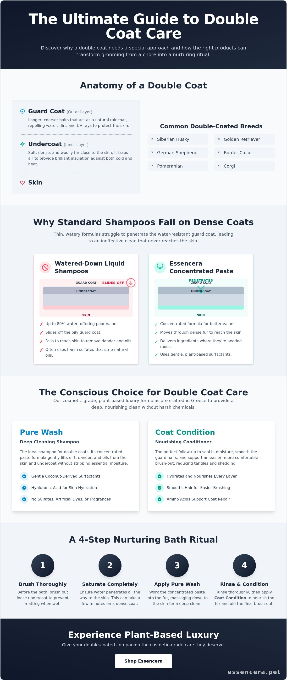 Best shampoo for dogs with double coats