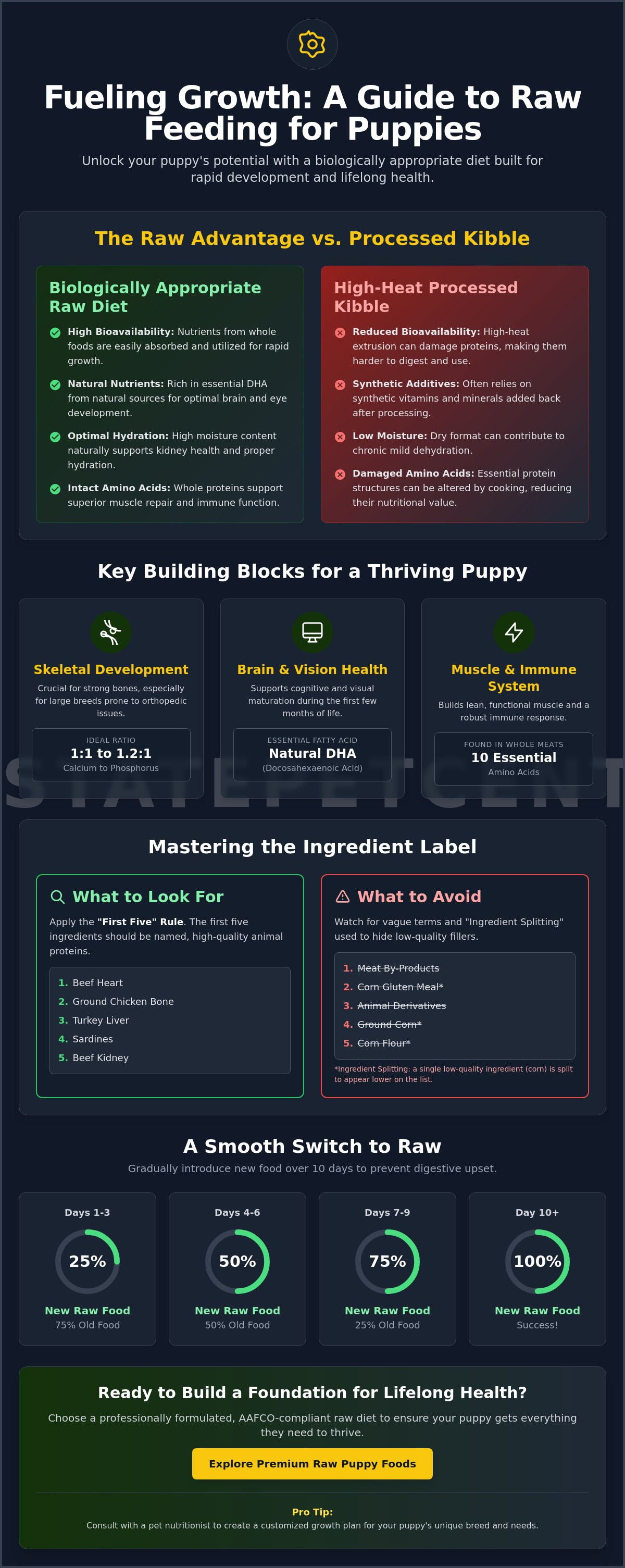 Best raw food for puppies