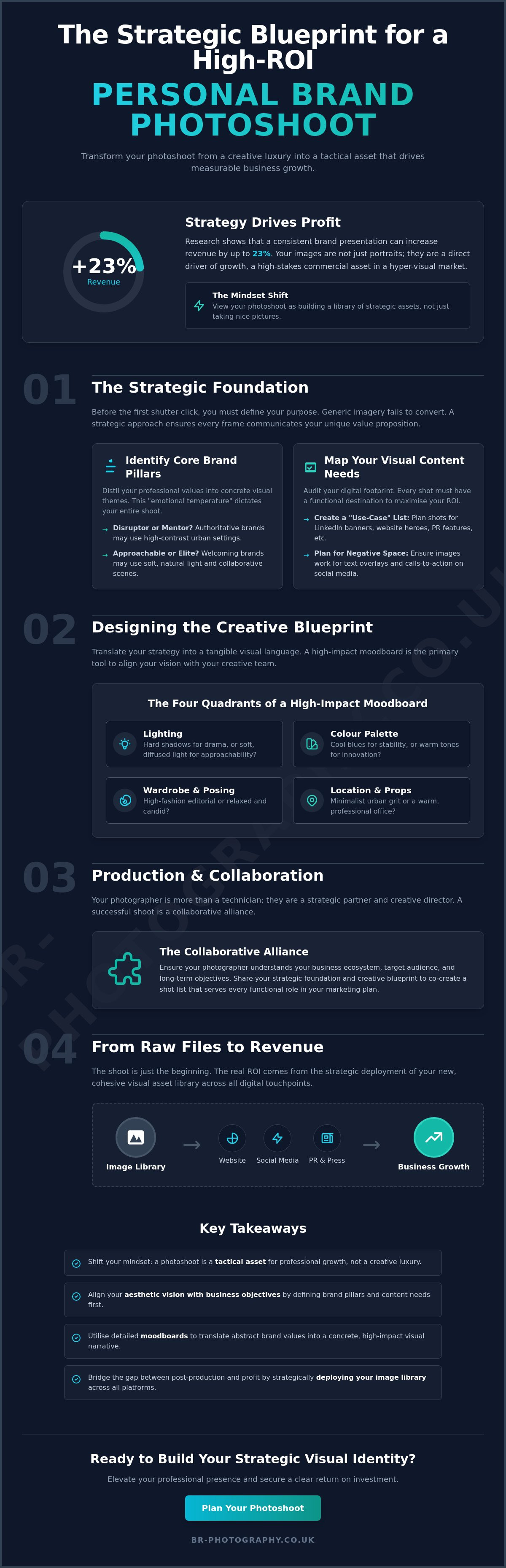 How to plan a personal brand photoshoot