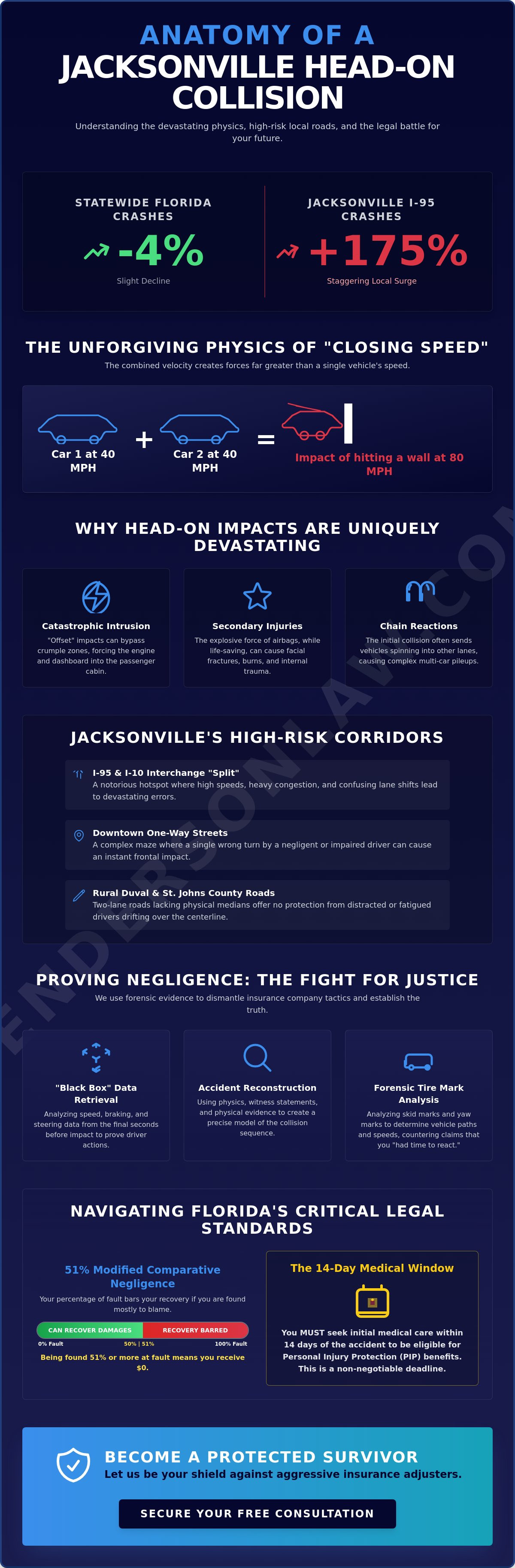 Jacksonville head-on collision lawyer