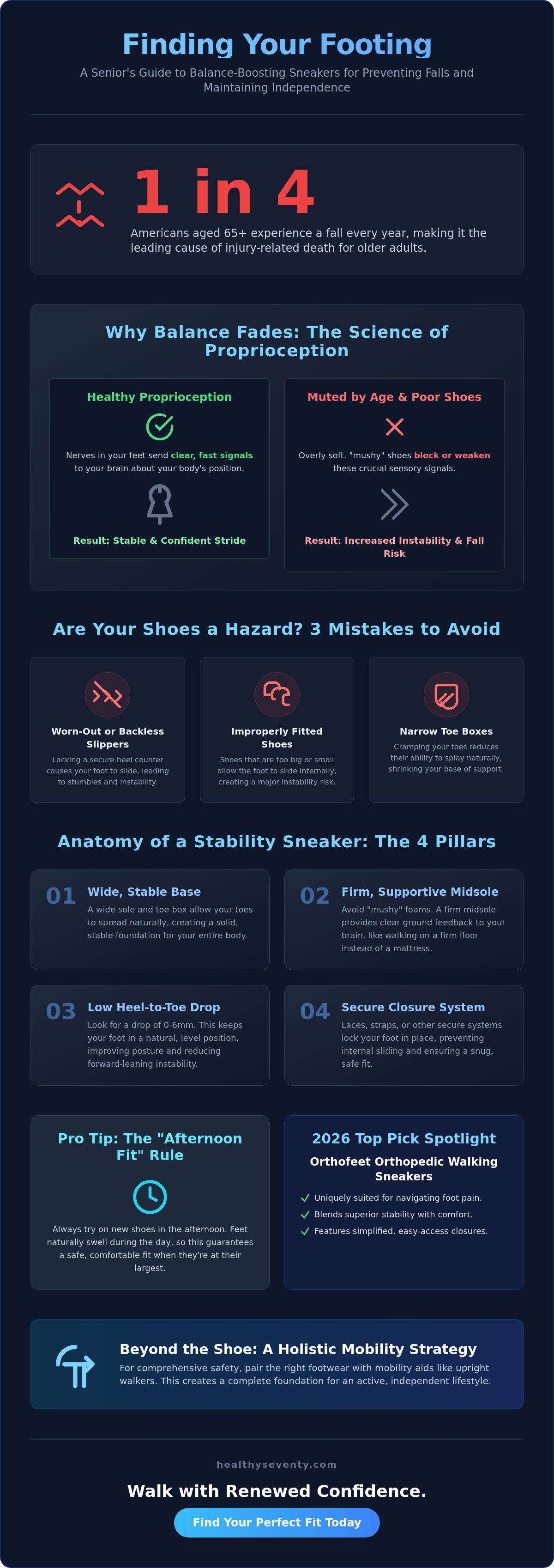 Best walking sneakers for balance