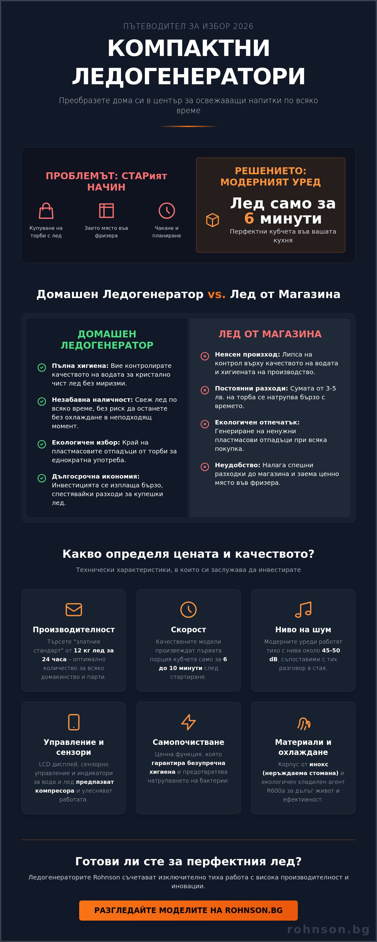 компактен ледогенератор цена