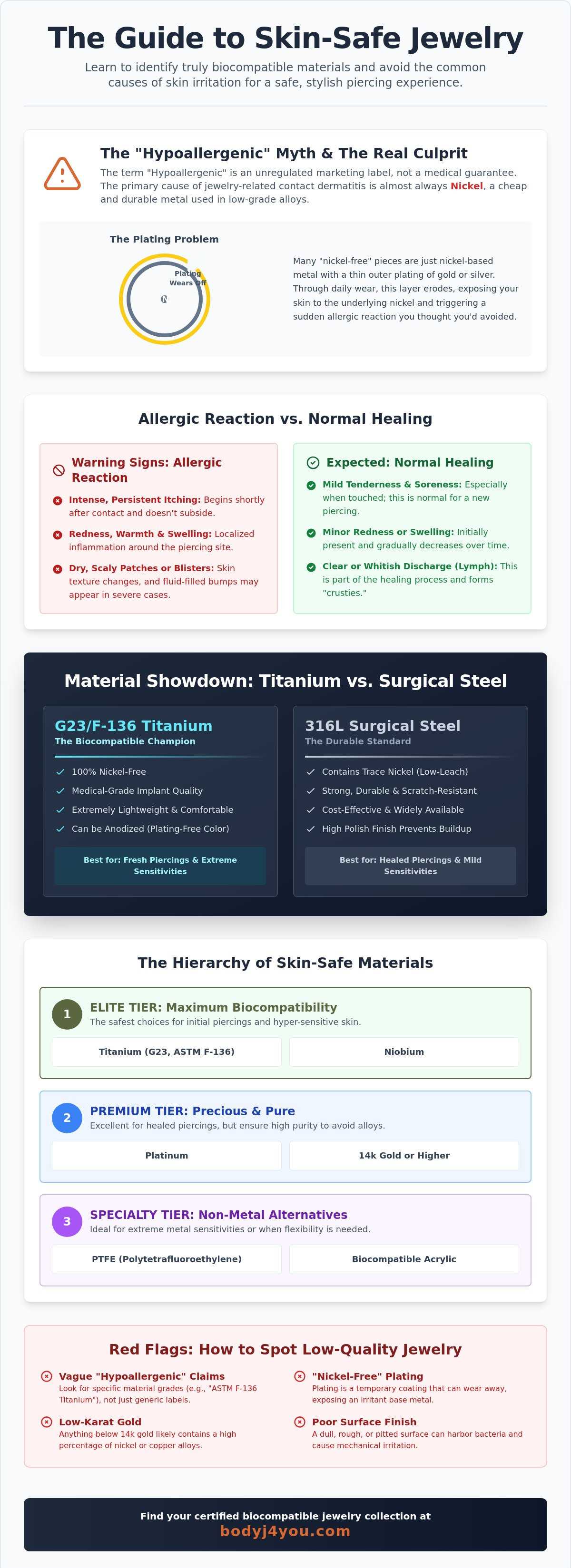 Best jewelry material for sensitive skin