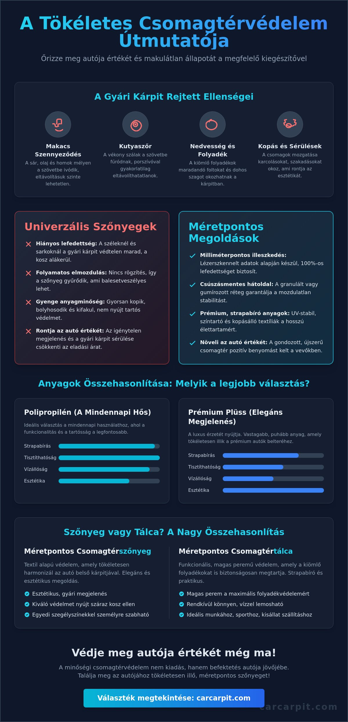 Csomagtérszőnyeg