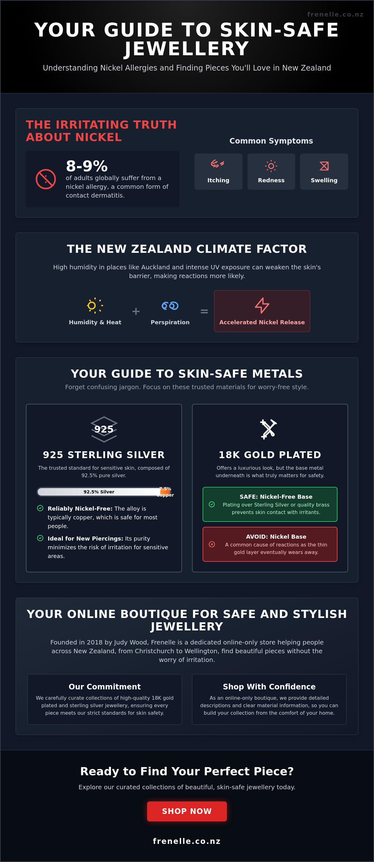 Nickel free jewellery new zealand
