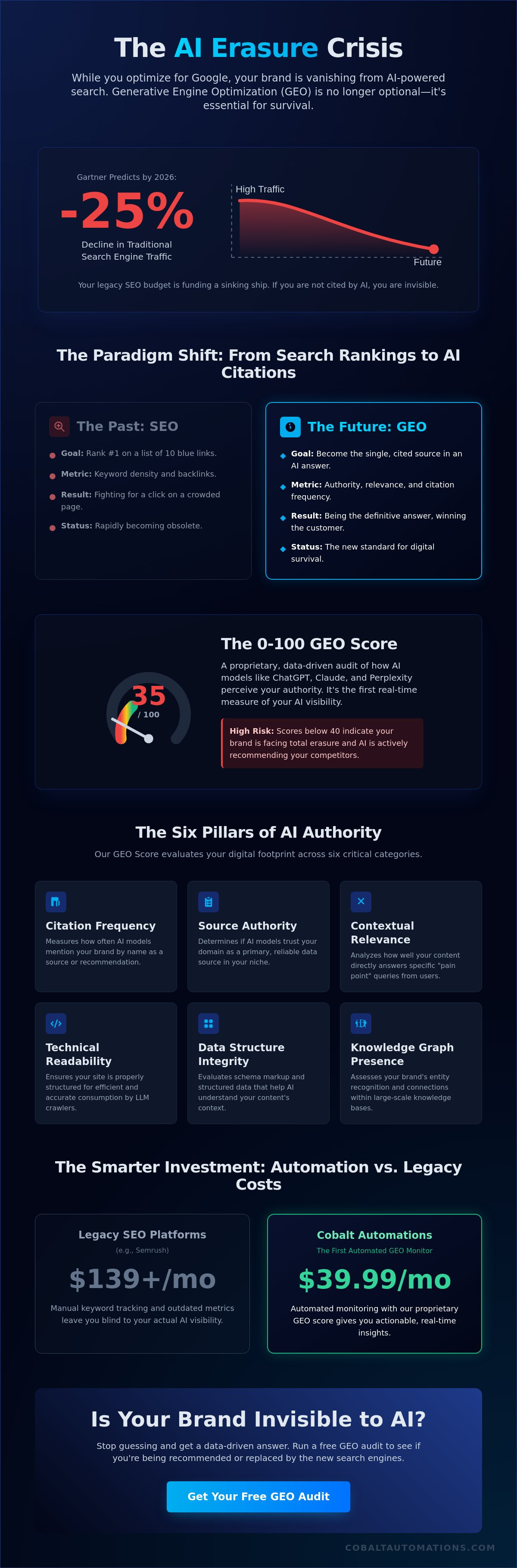 Generative engine optimization geo