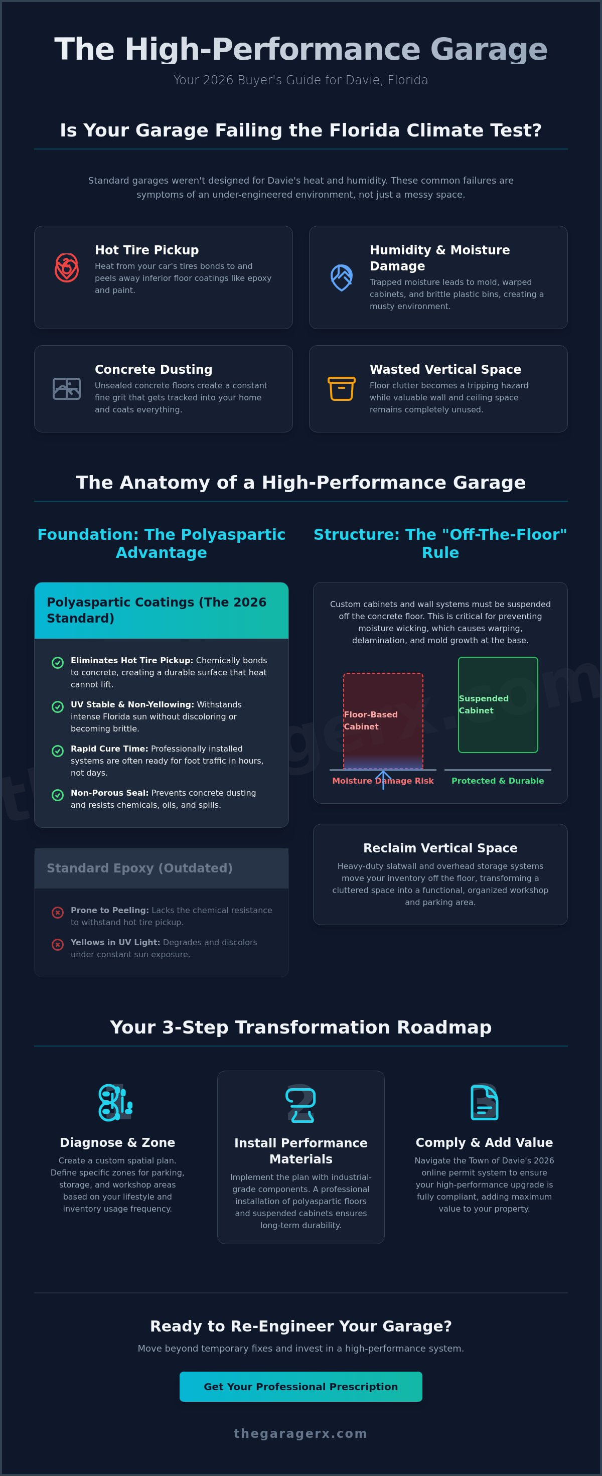 Professional garage organization Davie