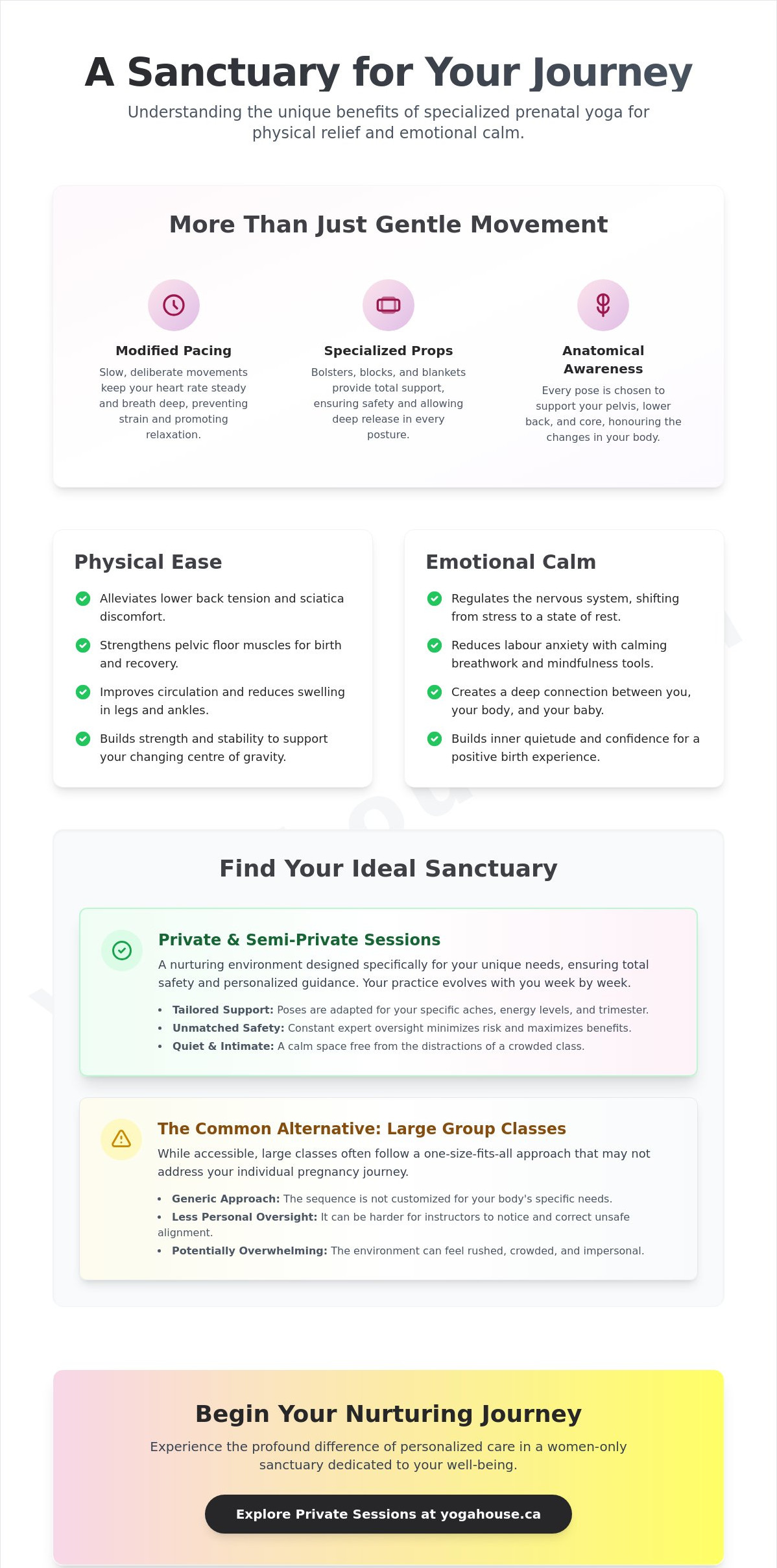 Prenatal yoga vaughan
