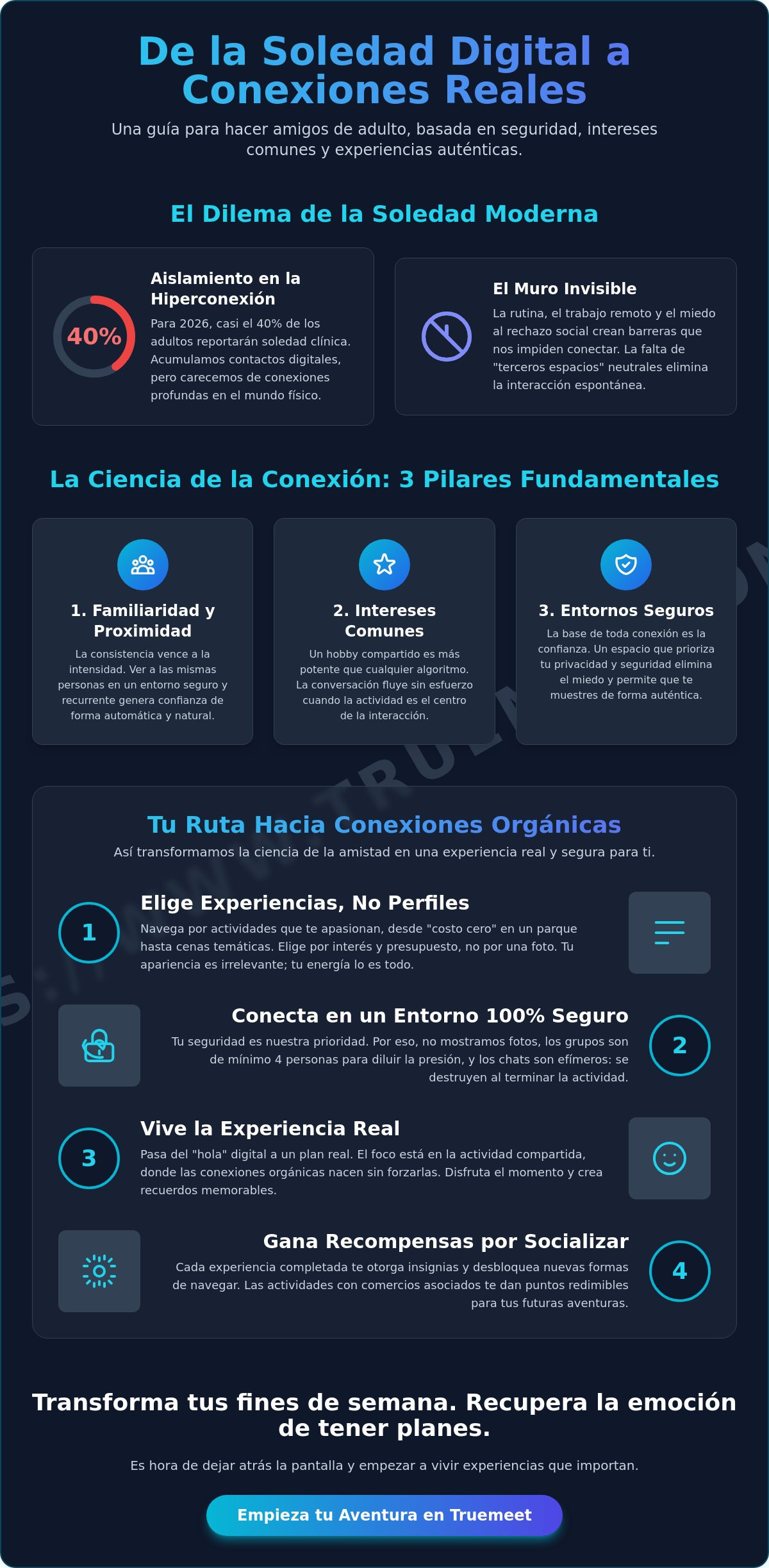 Cómo hacer amigos de adulto