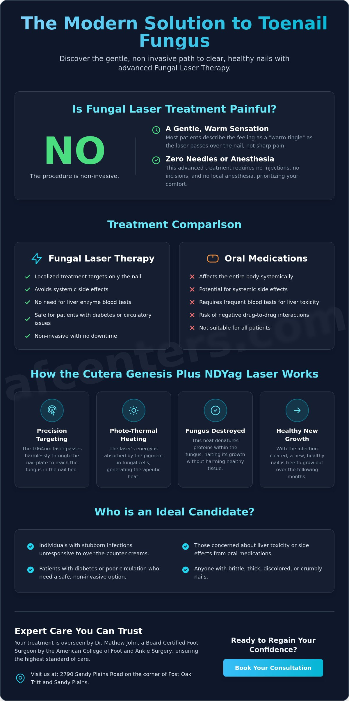 Is laser nail treatment painful